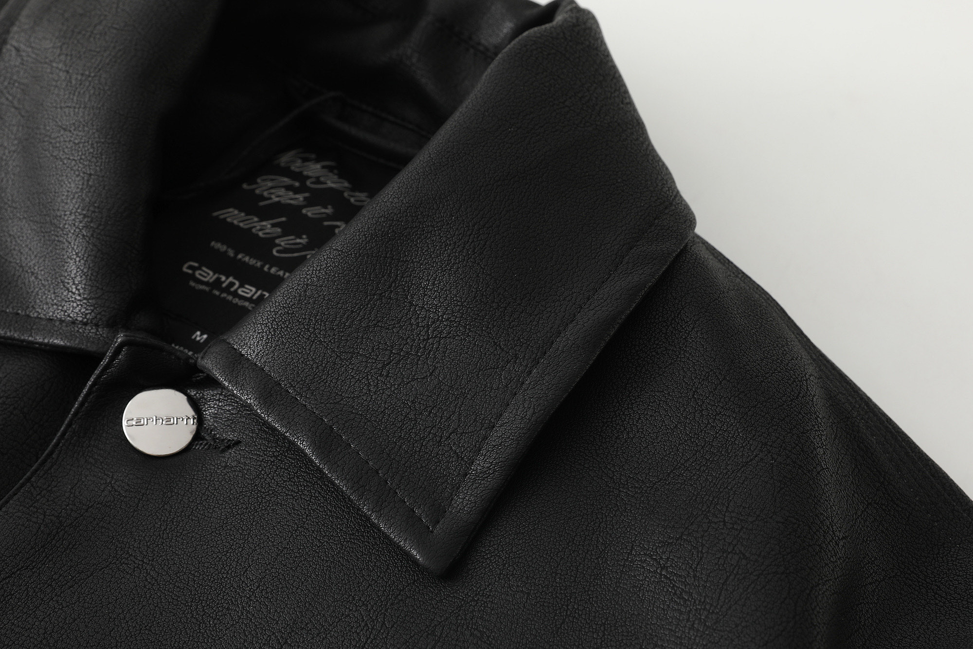 Carhartt WIP jacket 卡哈特 SS25 W' Michigan Jacket 多囗袋设计纽扣开合翻领长袖 夹克 牛仔外套外套 男女同款 I034447-89-XX