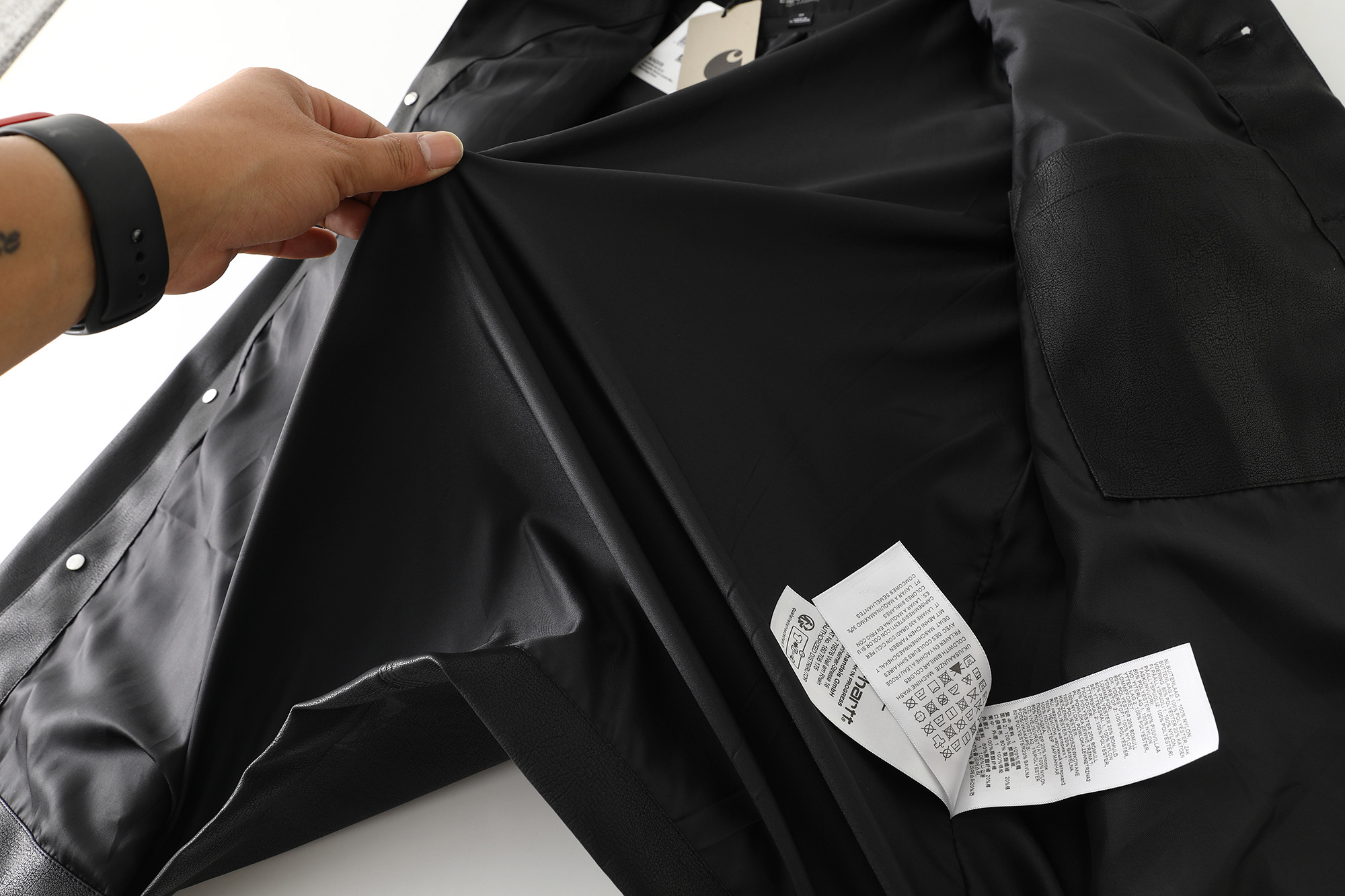 Carhartt WIP jacket 卡哈特 SS25 W' Michigan Jacket 多囗袋设计纽扣开合翻领长袖 夹克 牛仔外套外套 男女同款 I034447-89-XX