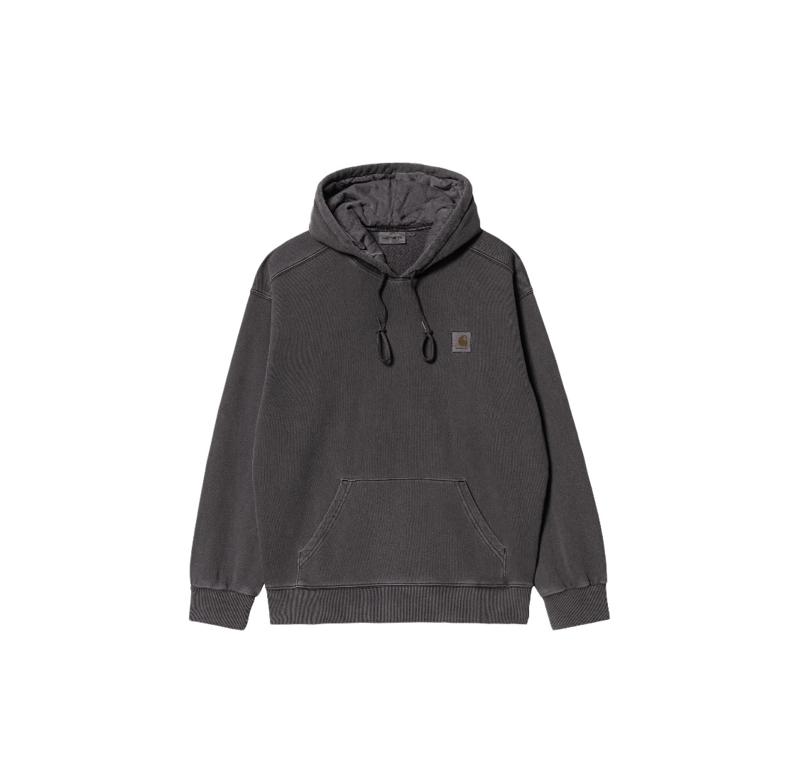 Carhartt 卡哈特 WIP SS24 Hooded Nelson Sweat 袋鼠囗袋方形标签套头长袖卫衣 保暖 男女同款 I029963-98-GD