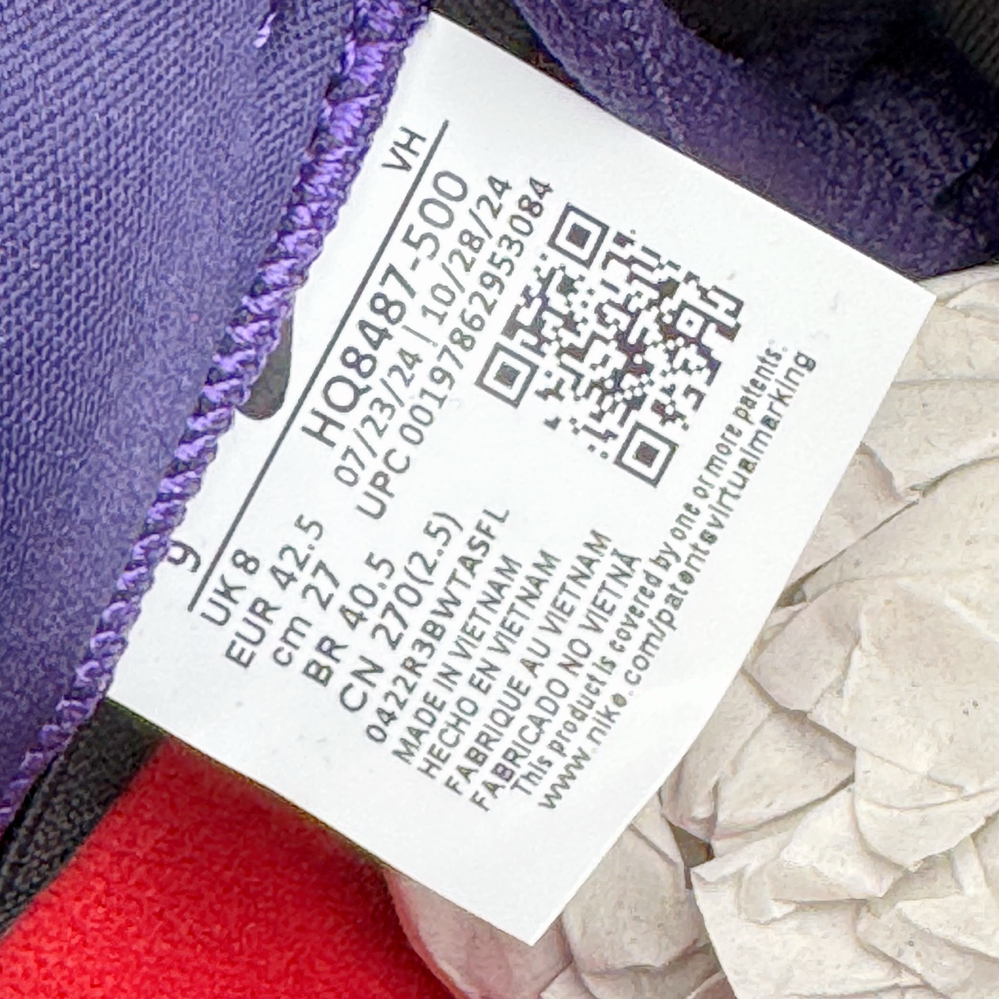 Supreme  Dunk SB DUNK LOW PRO 94 低筒 复古板鞋 休闲鞋 男鞋 女鞋 波鞋 紫色 HQ8487-500