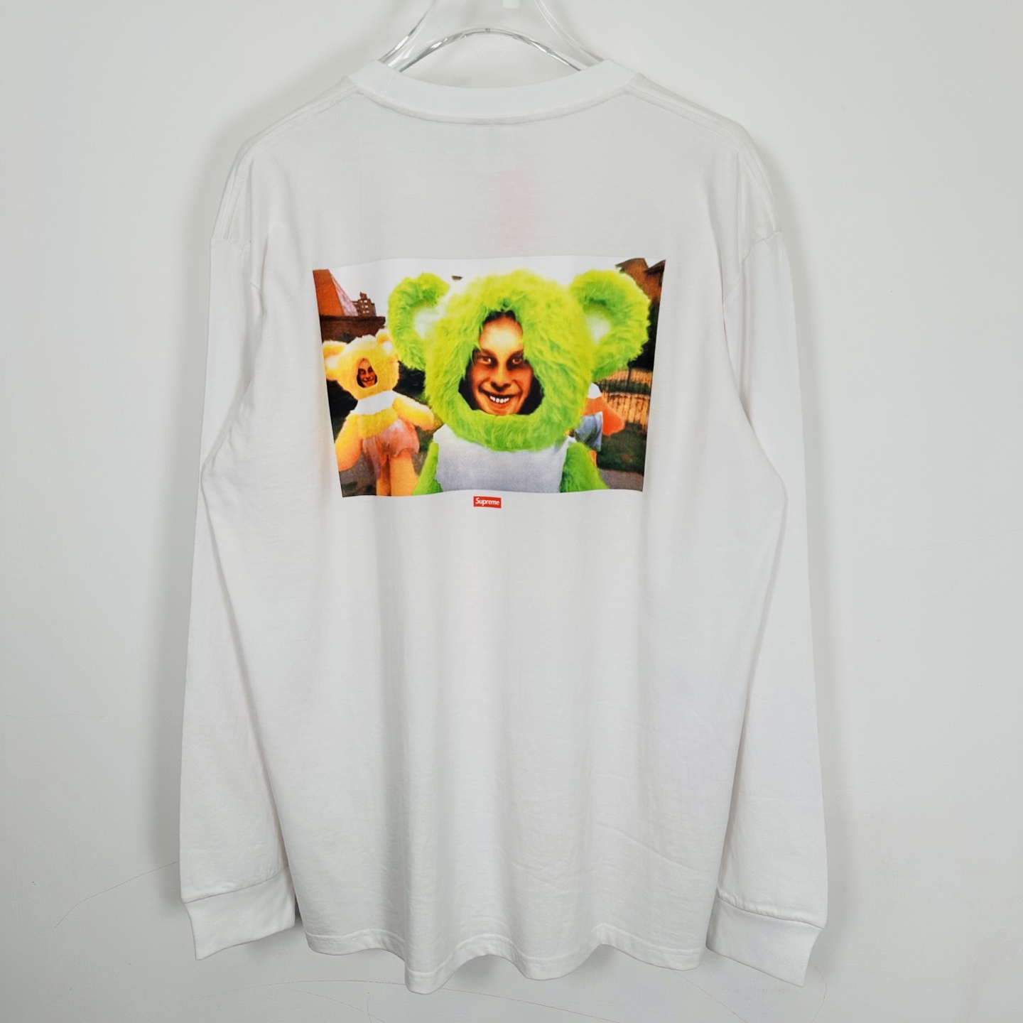 Supreme 海绵宝宝 联名款 SS25 WEEK11 Racing L/S Tee 图案舒适套头长袖美式潮流毛衣  男女同款 SUP-FW25-212