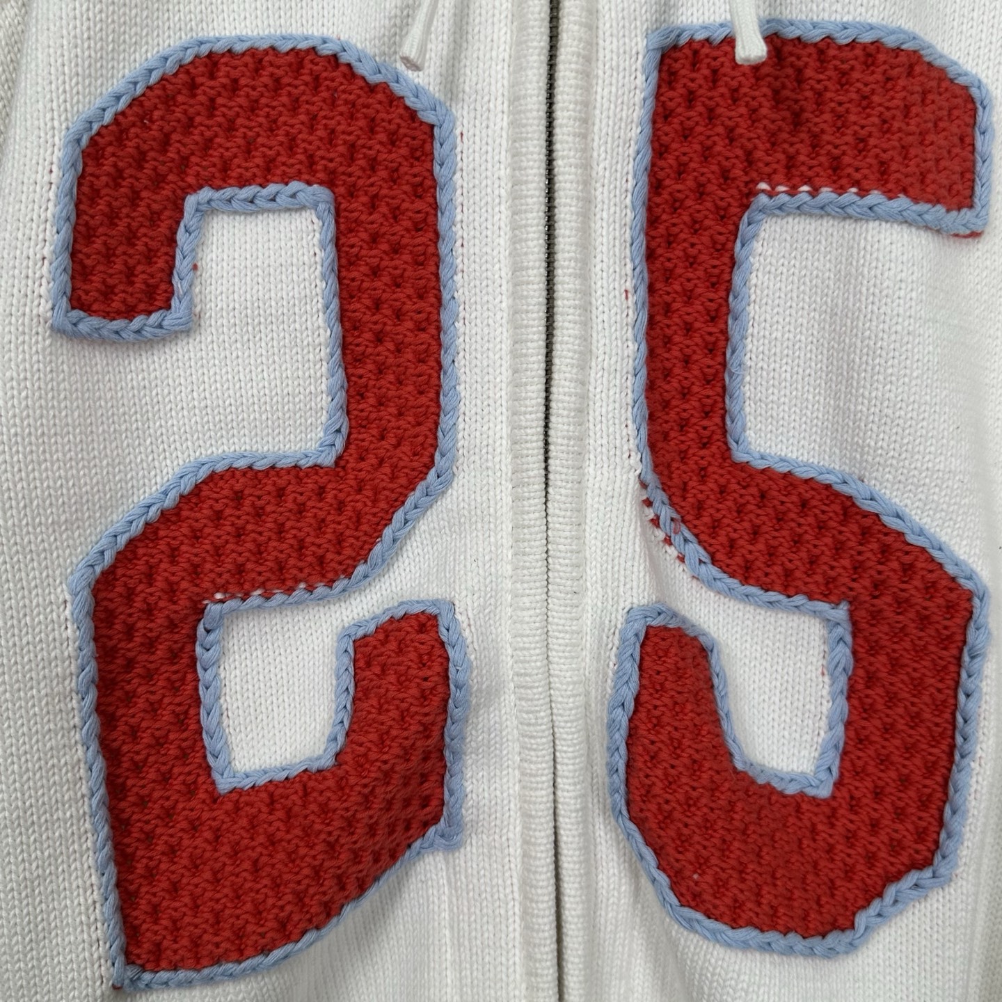  Supreme SS25 WEEK3 Sport Zip Up Hooded Sweater 徽标logo图案连帽拉链长袖针织连帽美式潮流卫衣 男女同款 SUP-SS25-159