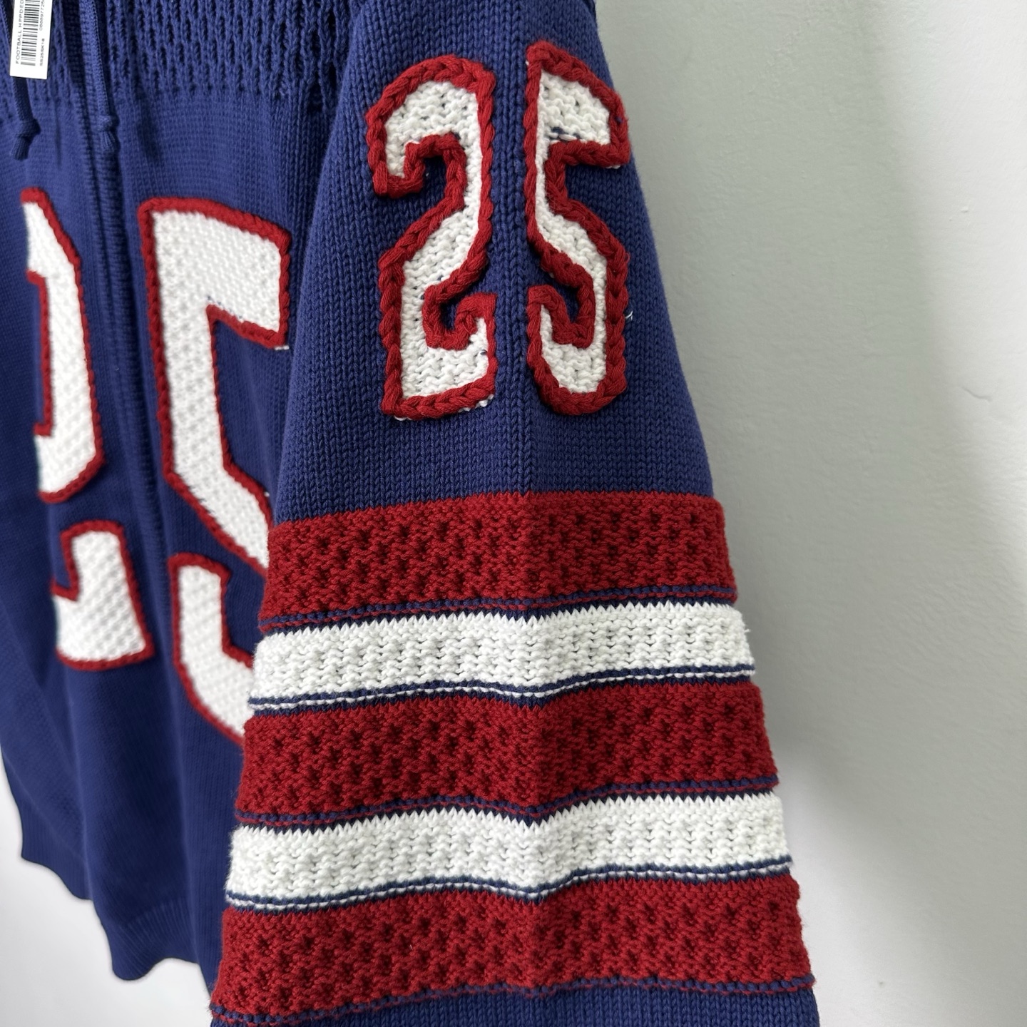  Supreme SS25 WEEK3 Sport Zip Up Hooded Sweater 徽标logo图案连帽拉链长袖针织连帽美式潮流卫衣 男女同款 SUP-SS25-159