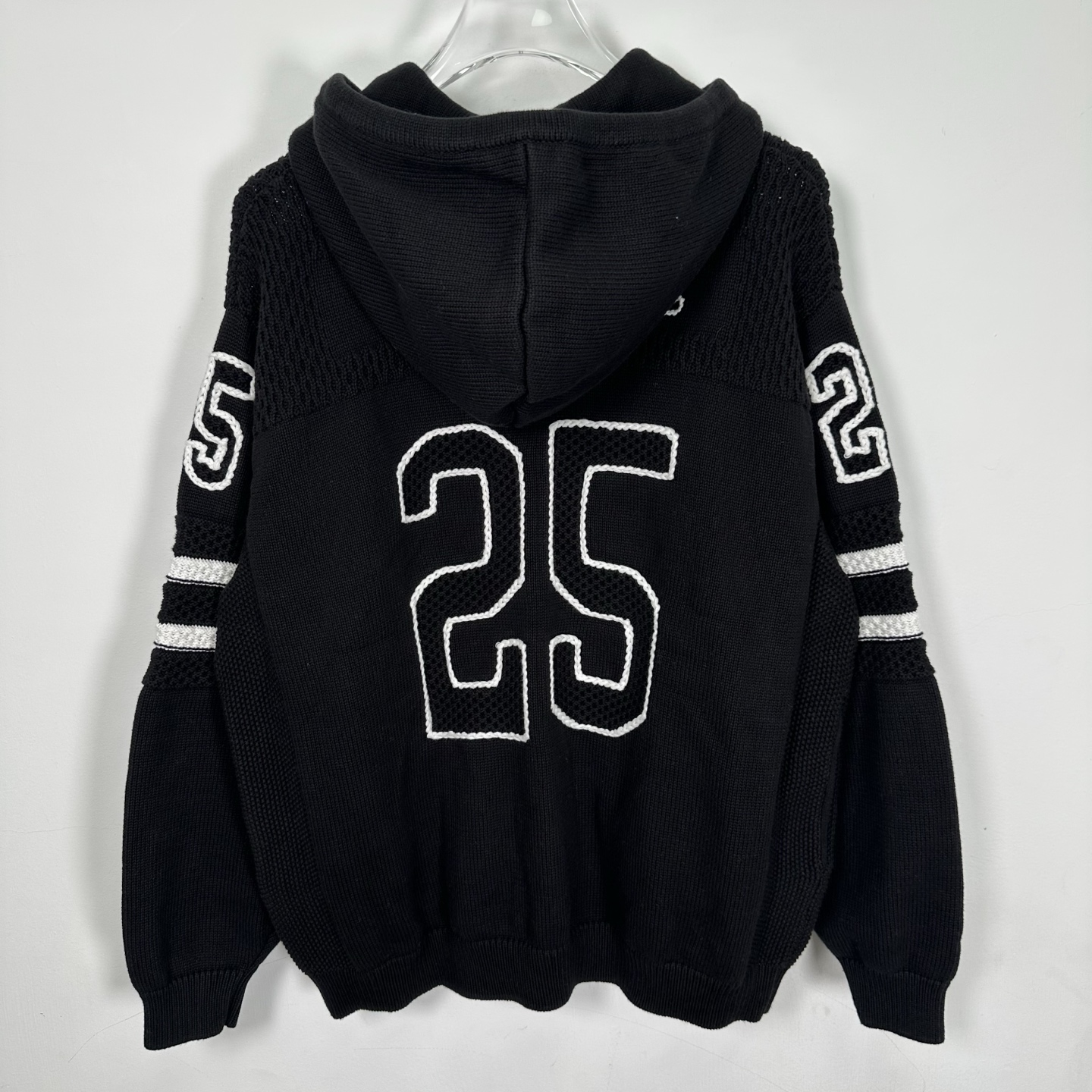  Supreme SS25 WEEK3 Sport Zip Up Hooded Sweater 徽标logo图案连帽拉链长袖针织连帽美式潮流卫衣 男女同款 SUP-SS25-159