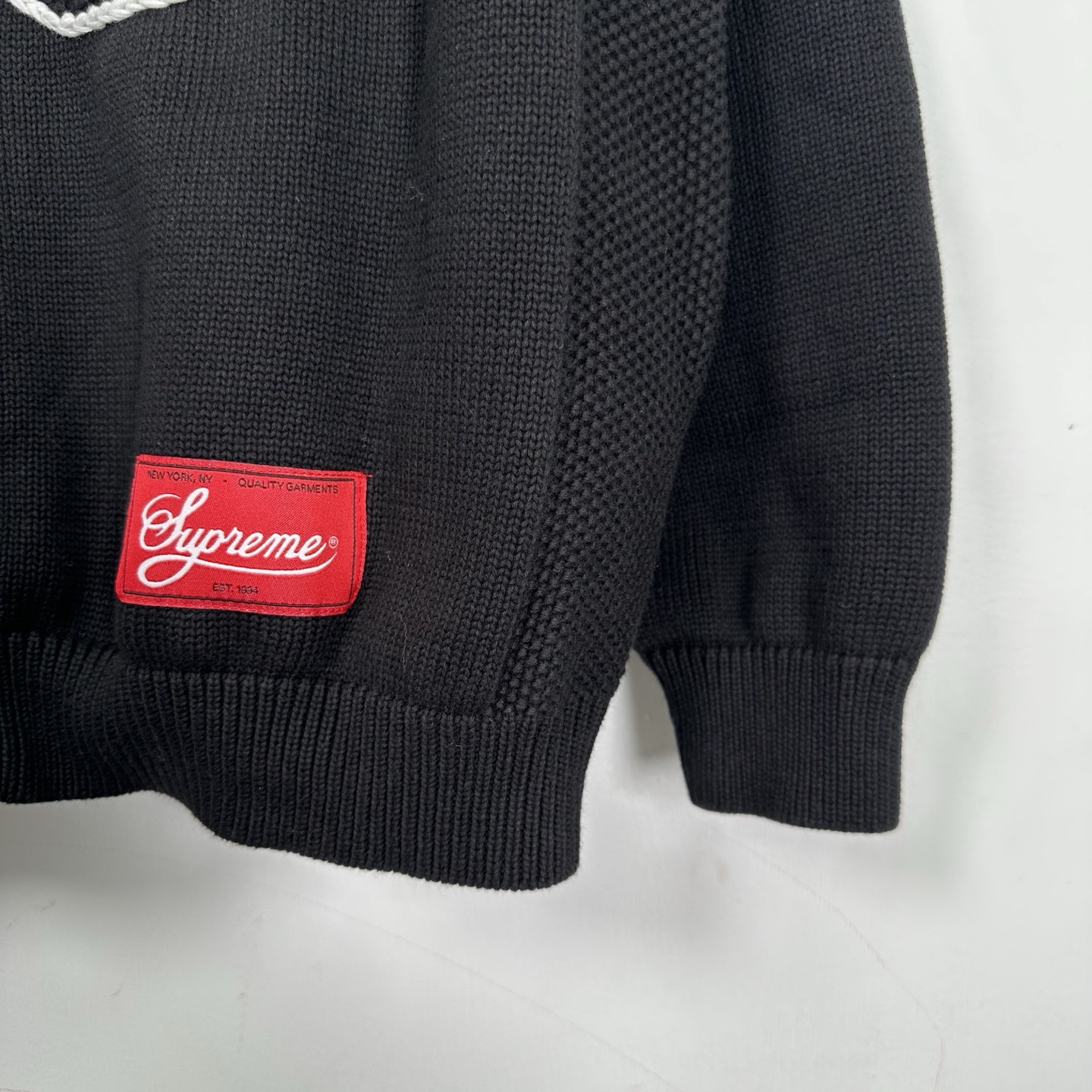  Supreme SS25 WEEK3 Sport Zip Up Hooded Sweater 徽标logo图案连帽拉链长袖针织连帽美式潮流卫衣 男女同款 SUP-SS25-159