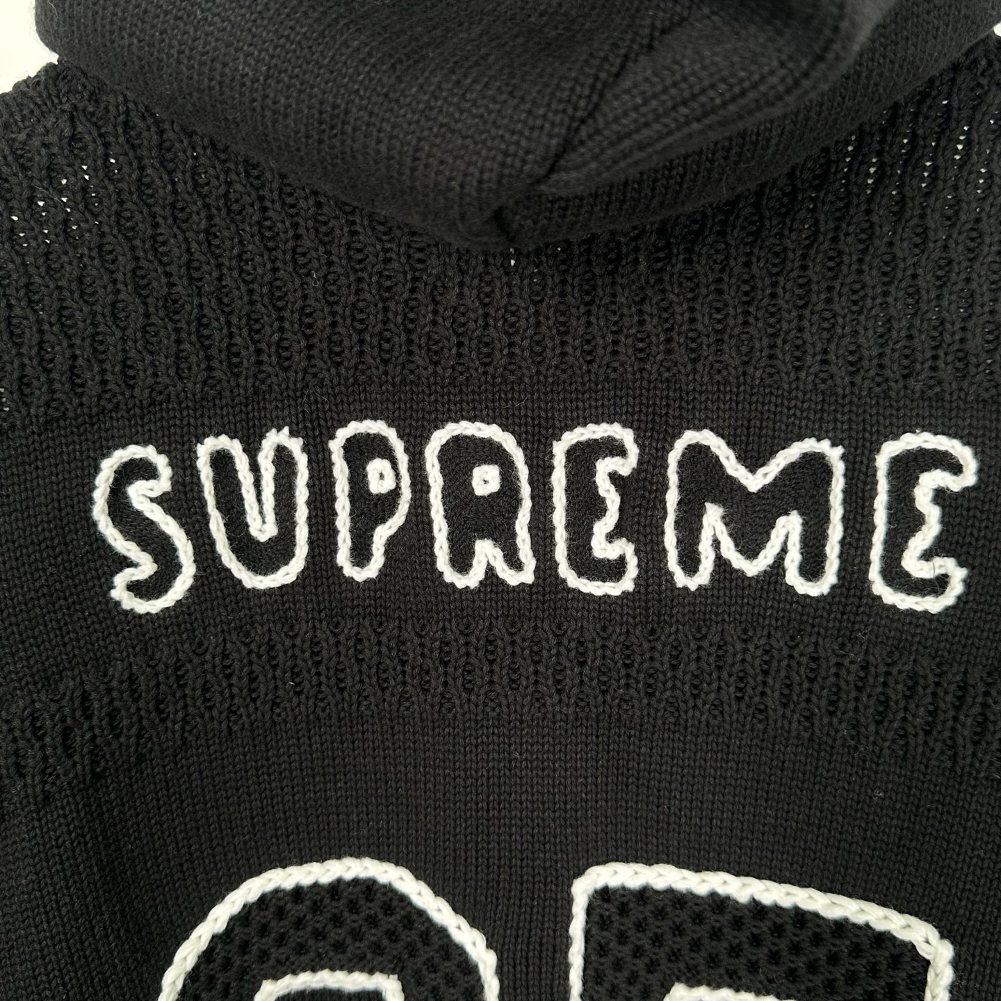  Supreme SS25 WEEK3 Sport Zip Up Hooded Sweater 徽标logo图案连帽拉链长袖针织连帽美式潮流卫衣 男女同款 SUP-SS25-159