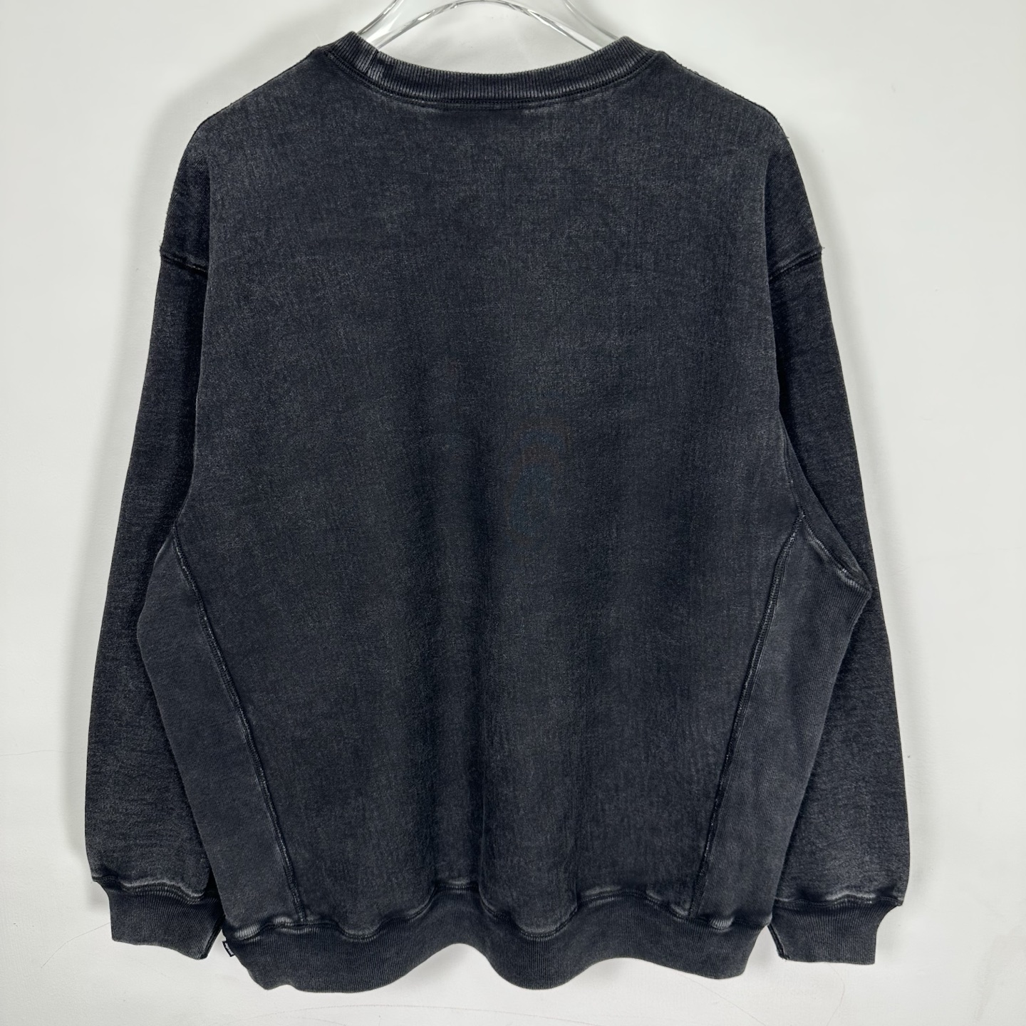 Supreme SS25 裂纹 方形徽标loqo圆领套头卫衣 美式潮流卫衣 男女同款 SUP-SS25-159