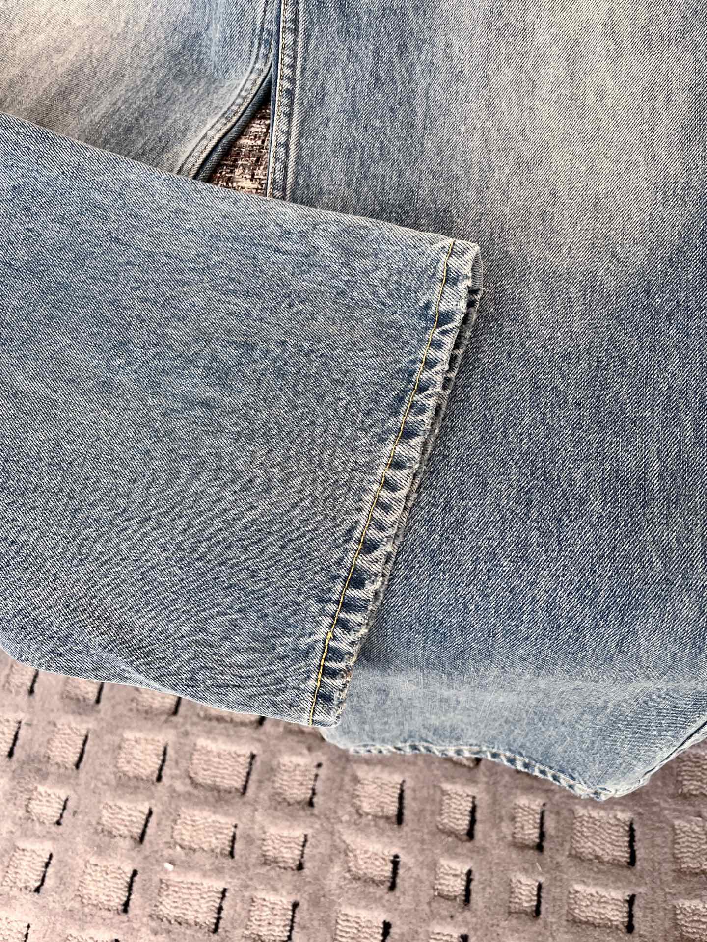 CELINE 赛琳  水洗牛仔裤  休闲裤 运动裤 裤子 B0蓝色 RPOC2930F.07DU 25