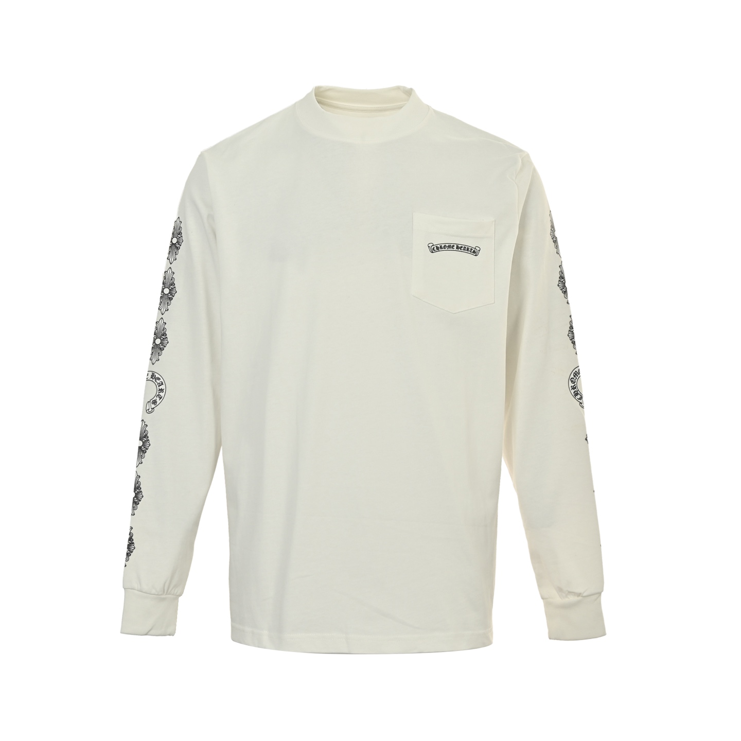 Chrome Hearts 克罗心 后背十字架印花 长袖 T恤 打底衫 A5 