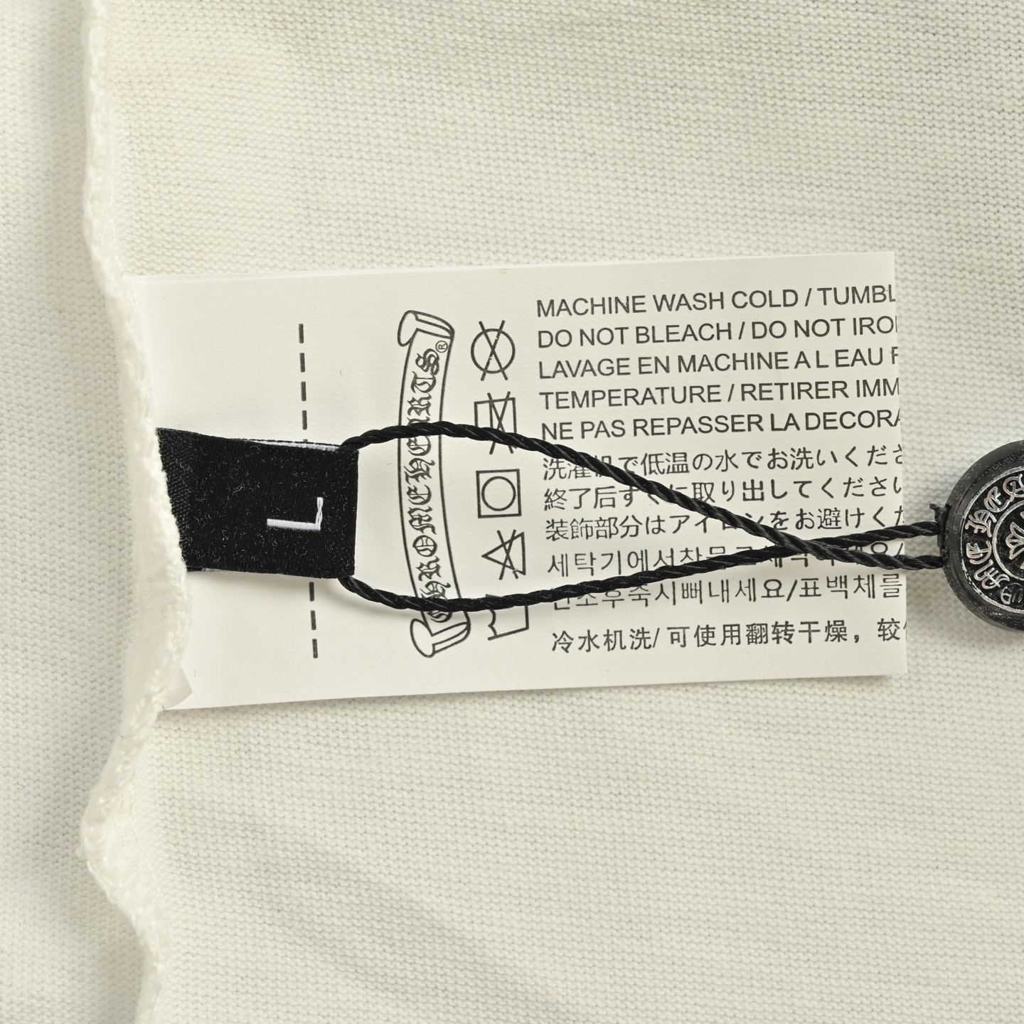 Chrome Hearts 克罗心 后背十字架印花 长袖 T恤 打底衫 A5 