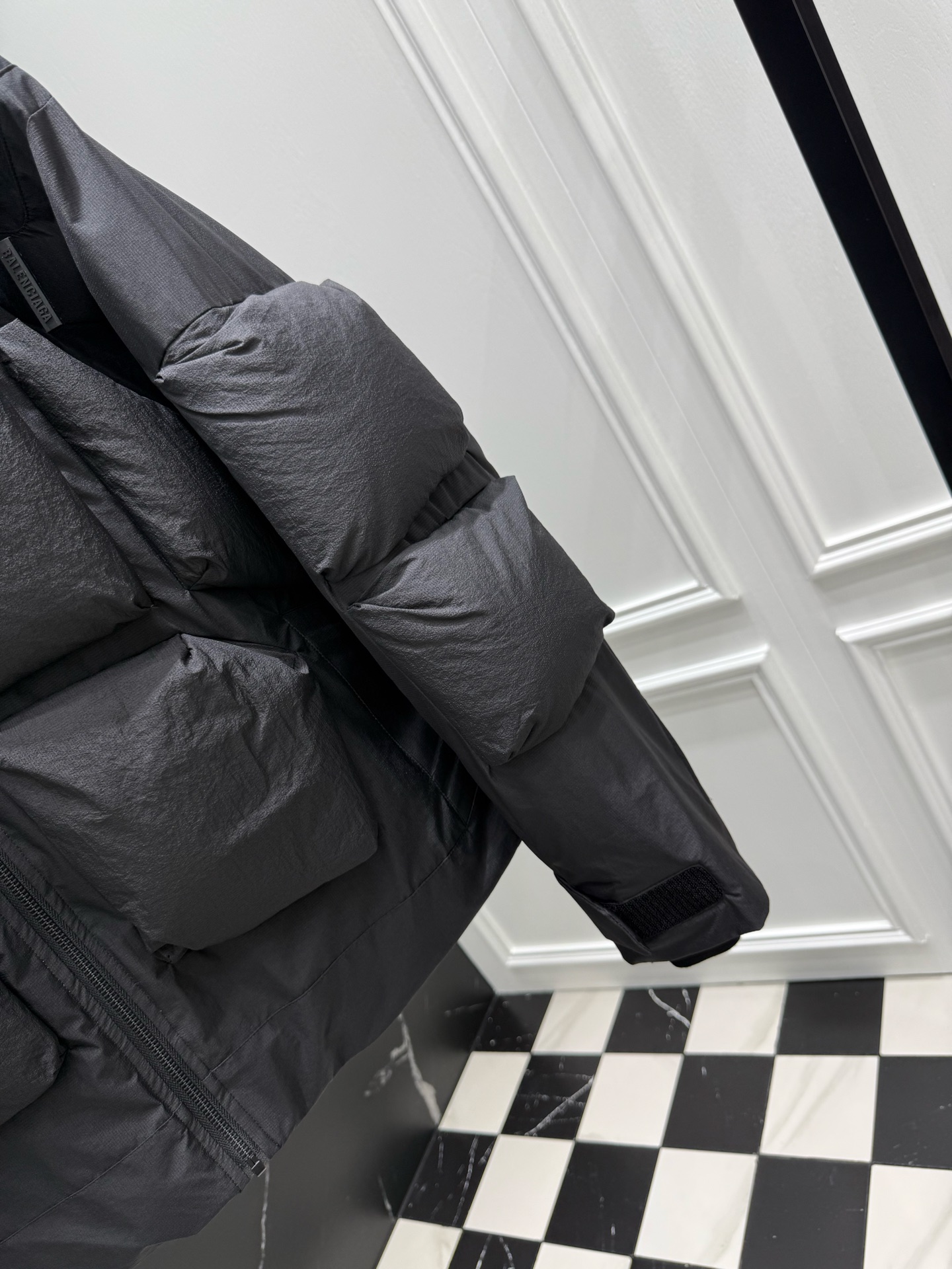 Balenciaga 巴黎世家 羽绒服  夹克 外套 长袖 秋冬 黑色  