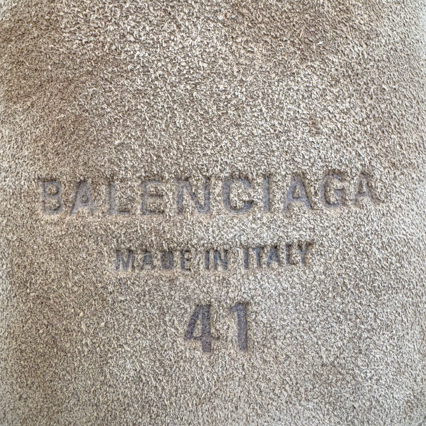 Balenciaga  Alaska Fur 巴黎世家 雪地靴 加绒 中筒 老爹鞋 运动 复古板鞋 休闲鞋 男鞋 棕色 802174WBFC12200