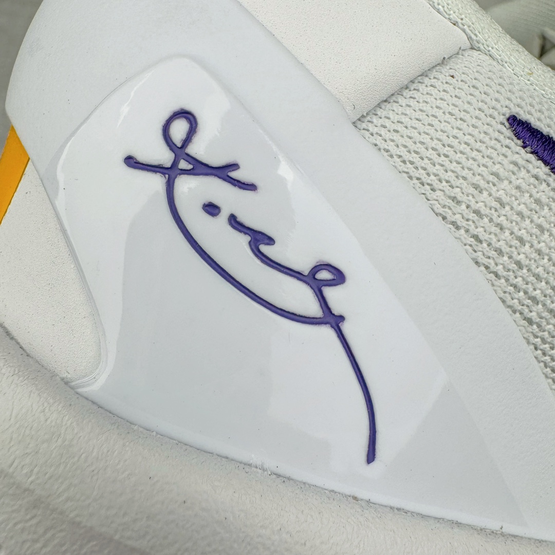 GX Kobe8 Protro Lakers Home  科比8 低筒  全掌LUNARLON 鞋墊 籃球鞋 實戰鞋 球鞋 男鞋 波鞋 湖人 HF9550-100