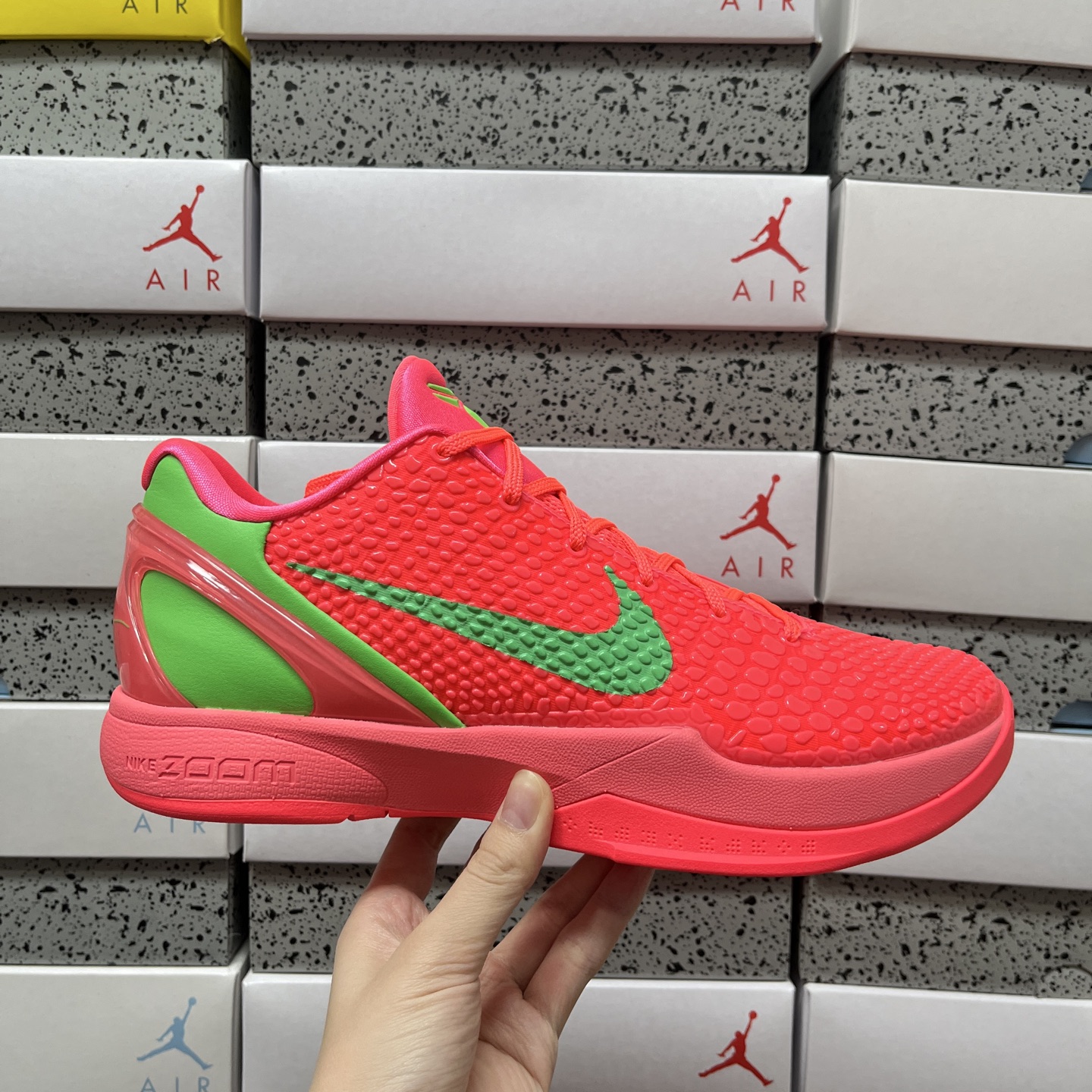 GX Kobe6 前掌Zoom Turbo 气垫 后掌EVA缓震 低筒 球鞋 籃球鞋 實戰鞋  真碳板 男鞋  波鞋  WNBA全明星PE  CW2190-300