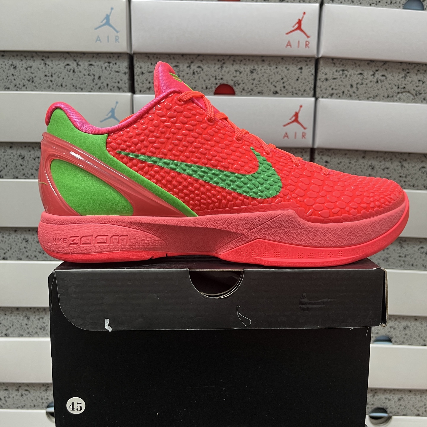 GX Kobe6 前掌Zoom Turbo 气垫 后掌EVA缓震 低筒 球鞋 籃球鞋 實戰鞋  真碳板 男鞋  波鞋  WNBA全明星PE  CW2190-300