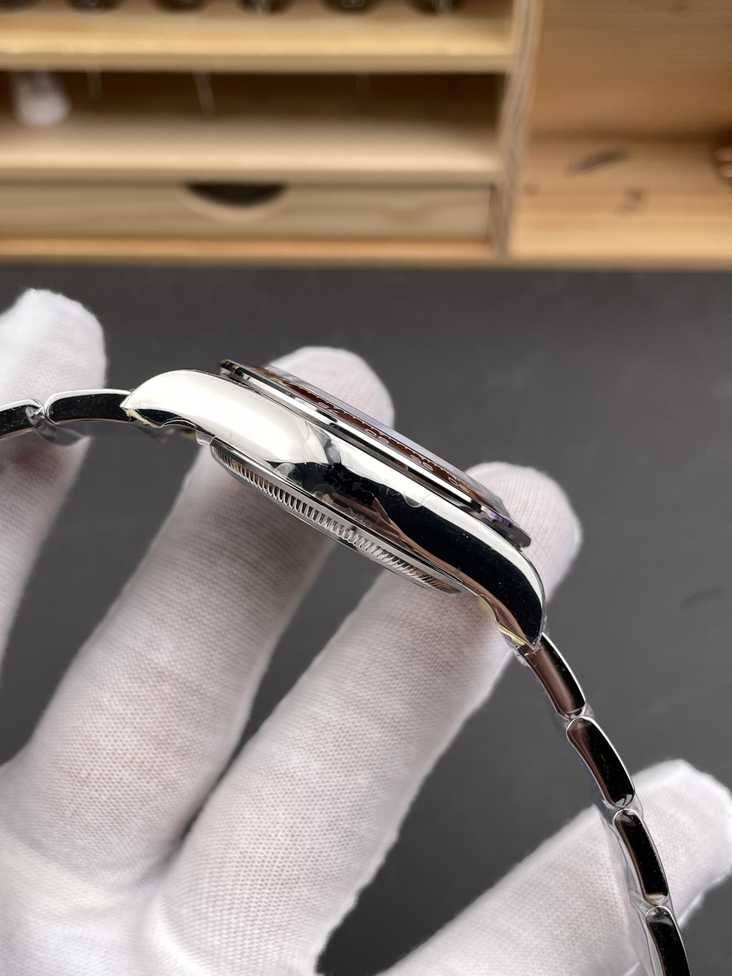 V3 ROLEX 勞力士 宇宙計型迪通拿系列 自動機械機芯100米防水 男表瑞表40mm 蚝式鋼表殼 蚝式鋼表帶 冰蓝迪 M116506-0002