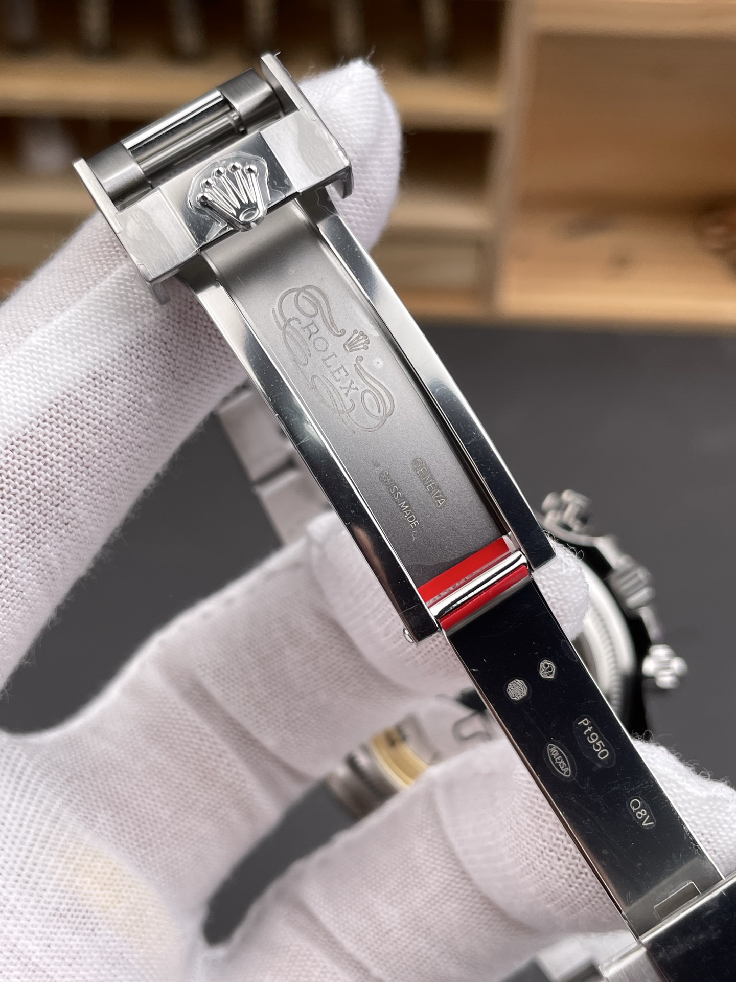 V3 ROLEX 勞力士 宇宙計型迪通拿系列 自動機械機芯100米防水 男表瑞表40mm 蚝式鋼表殼 蚝式鋼表帶 冰蓝迪 M116506-0002