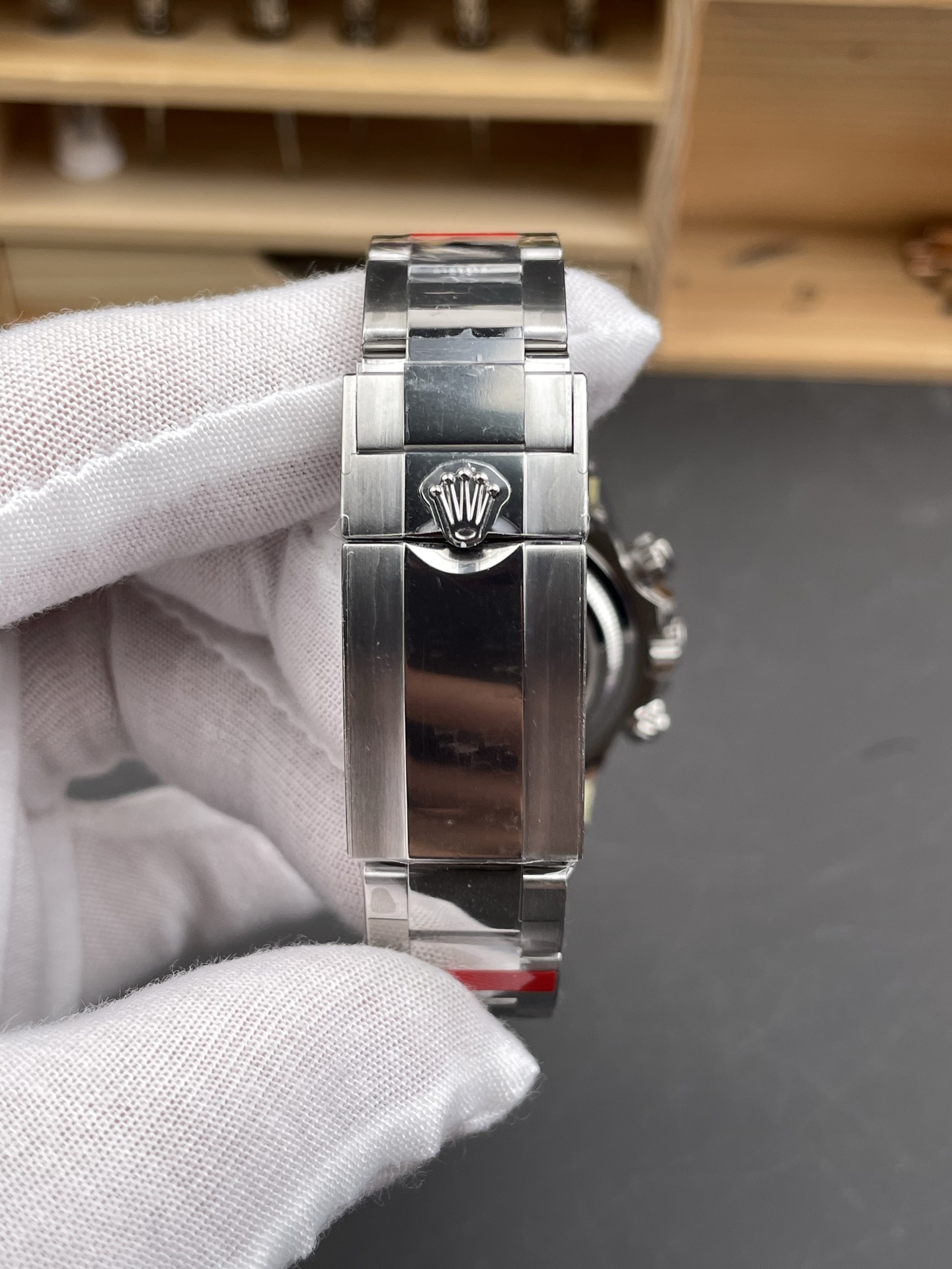 V3 ROLEX 勞力士 宇宙計型迪通拿系列 自動機械機芯100米防水 男表瑞表40mm 蚝式鋼表殼 蚝式鋼表帶 冰蓝迪 M116506-0002