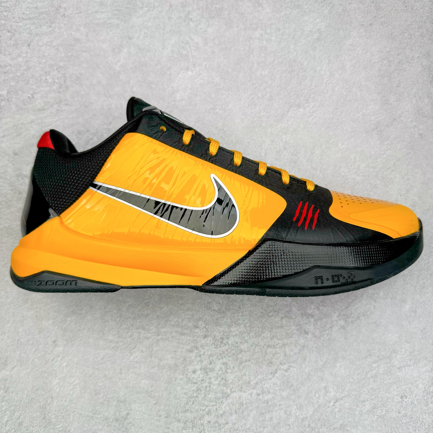STAR S级 Kobe5 Bruce Lee 科比 5  前掌气垫 后掌EVA 籃球鞋 球鞋 實戰鞋  真碳板  波鞋  李小龙黑黄 CD4991-700