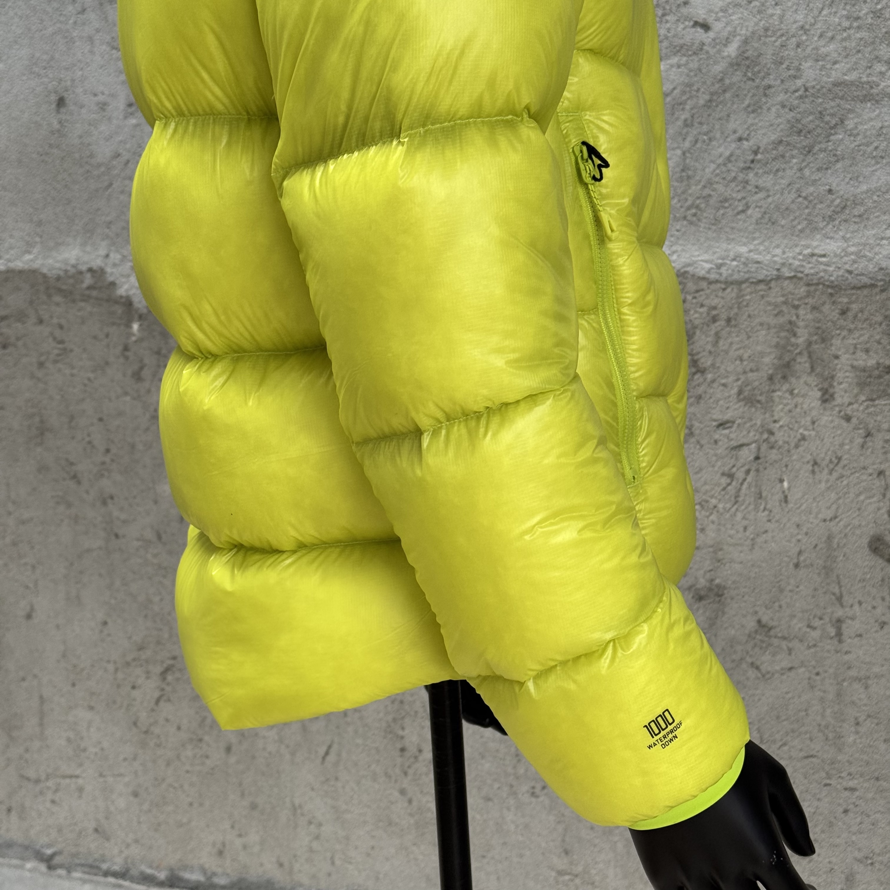 凯乐石KAILAS 5000GT 防风保暖拒水轻量易收纳高海拔徒步登山运动户外 连帽羽绒服 男女同款 荧光绿