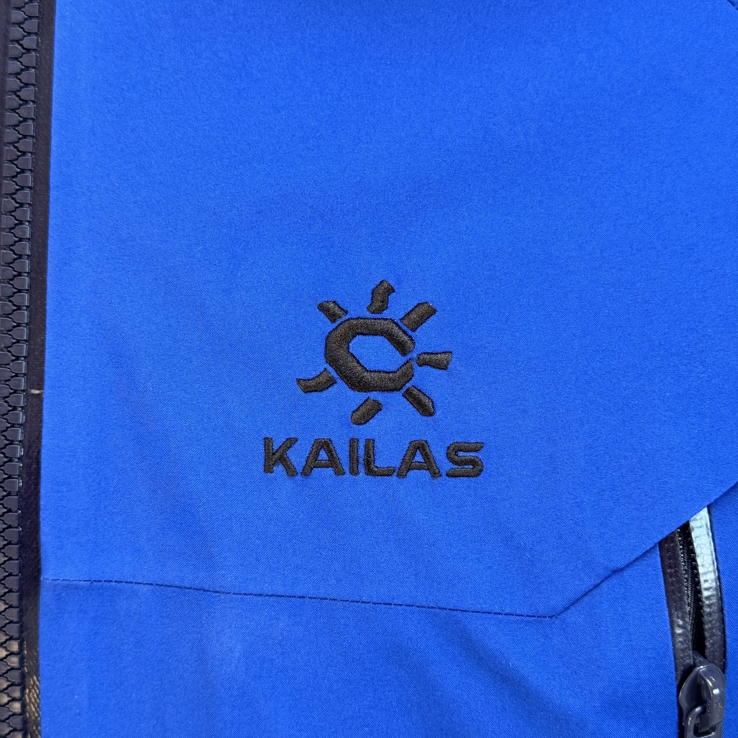 凯乐石KAILAS MONT X  全天候GTX 暴雨户外登山运动 防水防风硬壳冲锋衣 凤搂 男款 KG2331117 勒多曼因蓝