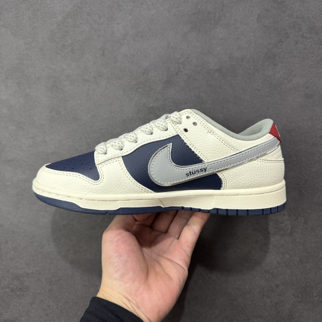  定制款 Dunk 斯图西 低筒 复古板鞋 休闲鞋 男鞋 女鞋 波鞋  灰白蓝 