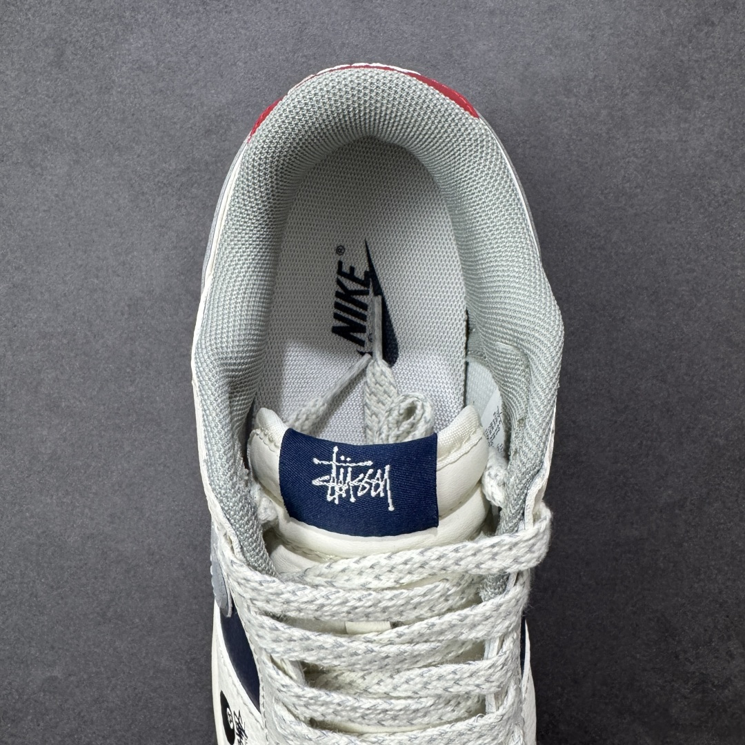  定制款 Dunk 斯图西 低筒 复古板鞋 休闲鞋 男鞋 女鞋 波鞋  灰白蓝 