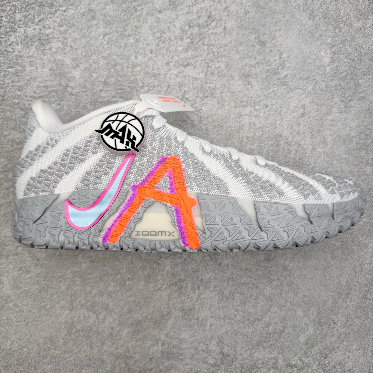 灭世 MAX Nike Zoom JA3 三代 低筒 前後氣墊 耐磨透氣 實戰籃球鞋 波鞋 球鞋 男鞋 波鞋 联名黑色 IB3860-001