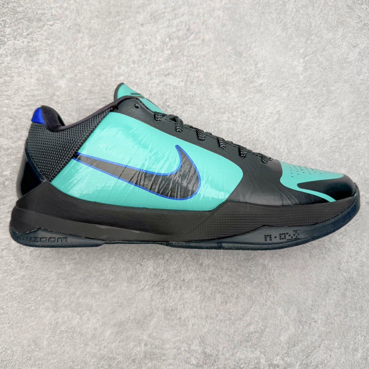 S2 Kobe5  科比 5  前掌气垫 后掌EVA 籃球鞋 球鞋 實戰鞋  真碳板  波鞋  黑绿 IH0274-300