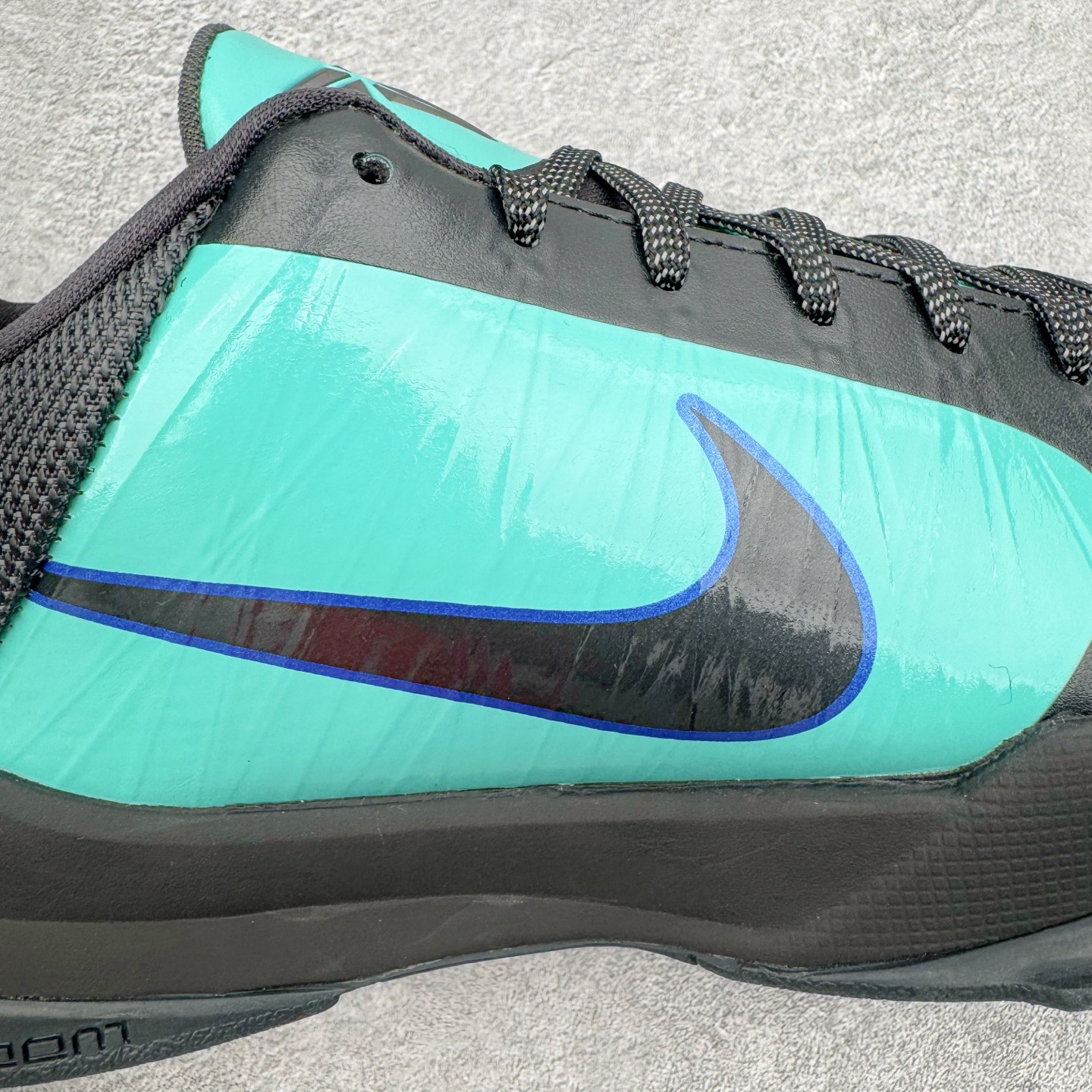 S2 Kobe5  科比 5  前掌气垫 后掌EVA 籃球鞋 球鞋 實戰鞋  真碳板  波鞋  黑绿 IH0274-300