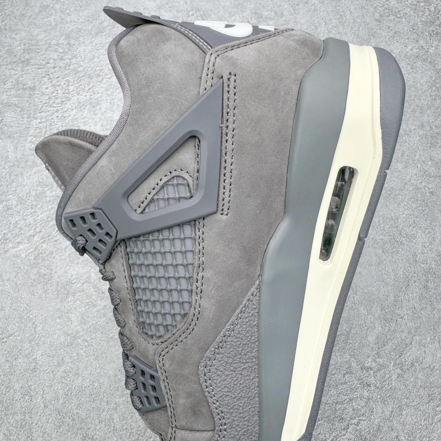   Nigel Sylvester  Air Jordan AJ4   低筒 男鞋  女鞋 耐磨透气 籃球鞋 板鞋 波鞋B0 灰色 HF4340-002