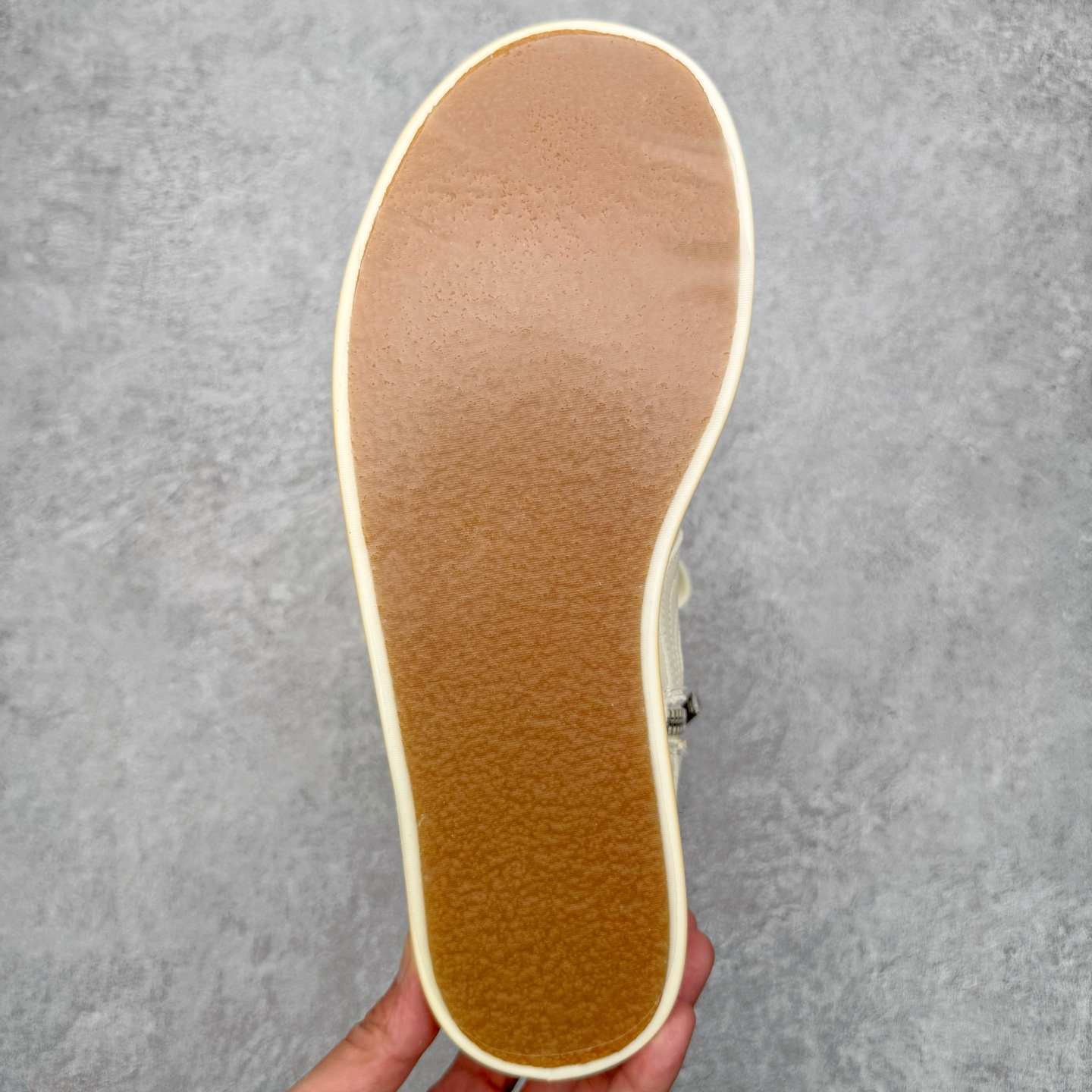 生胶底 RICK OWENS DRKSHDW RO 圆头 高筒  板鞋 休闲鞋 波鞋 男鞋 女鞋 拉链 帆布 白色  