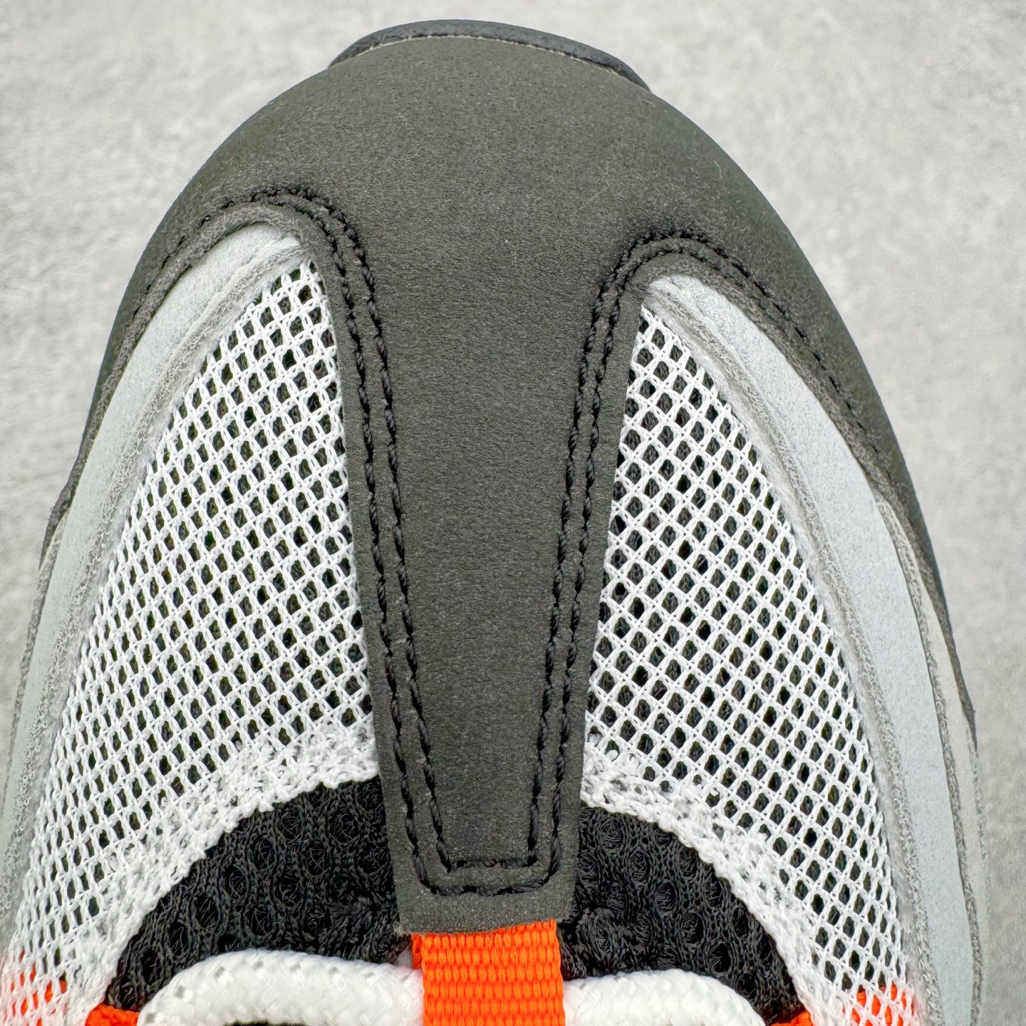 升级最终版 Corteiz Nike Air Max 95  低筒 网布防滑 运动鞋 休闲鞋 球鞋 男鞋 波鞋 灰橙 HM4740-005