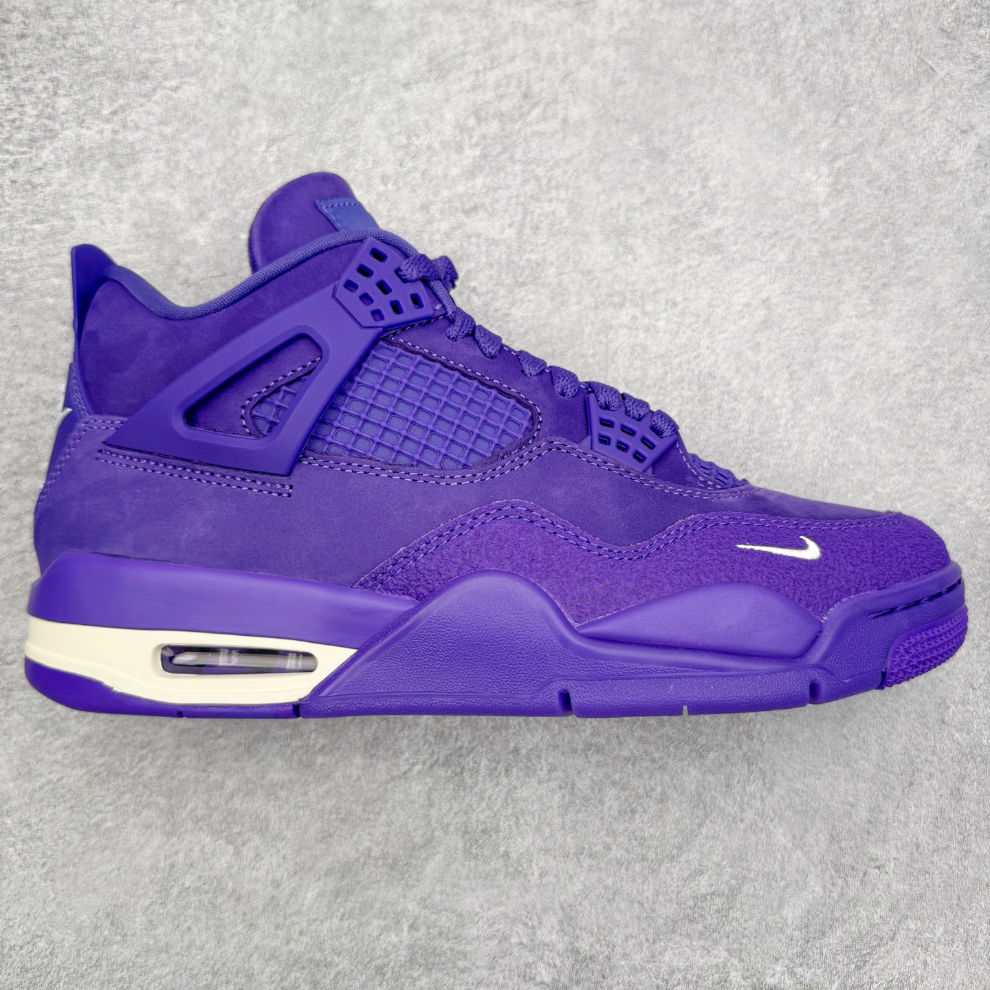 Nigel Sylvester  Air Jordan AJ4   低筒 男鞋  女鞋 耐磨透气 籃球鞋 板鞋 波鞋B0 紫色  HF4340-500