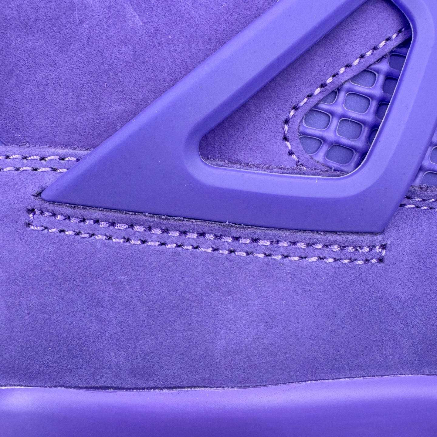 Nigel Sylvester  Air Jordan AJ4   低筒 男鞋  女鞋 耐磨透气 籃球鞋 板鞋 波鞋B0 紫色  HF4340-500