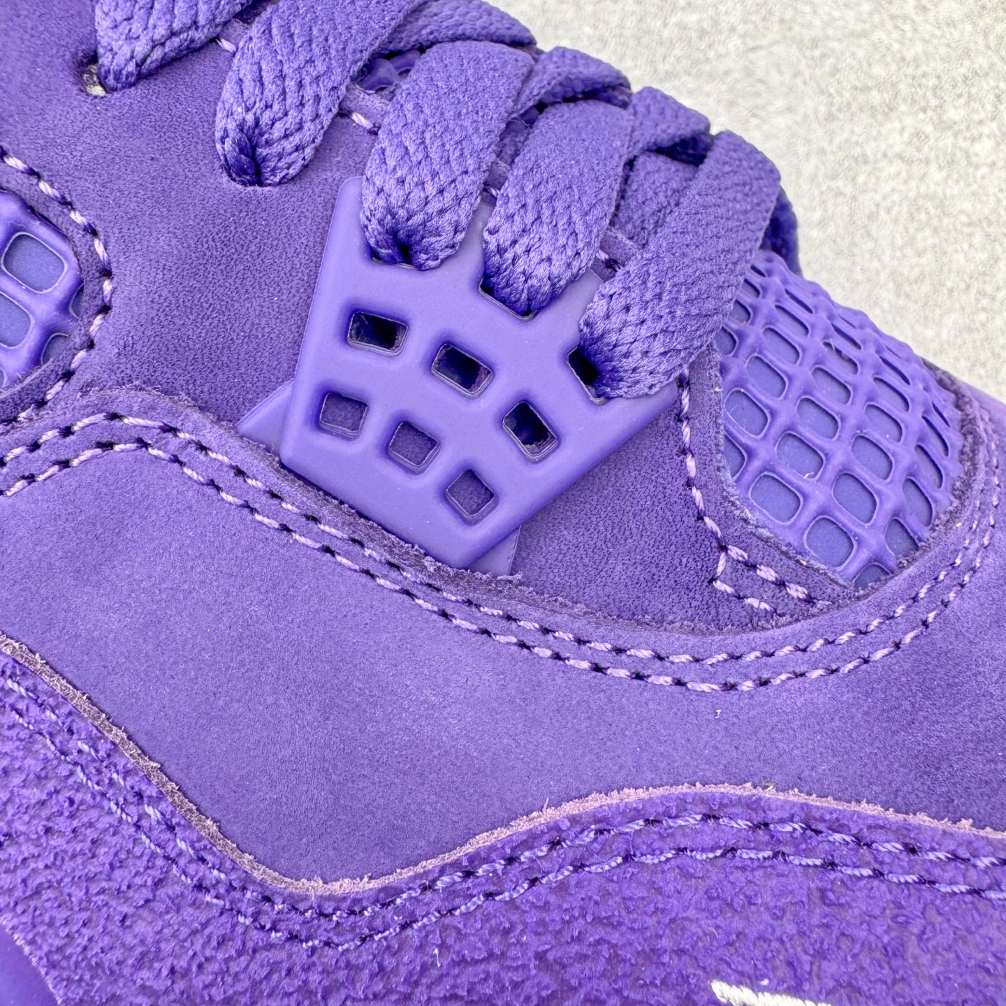 Nigel Sylvester  Air Jordan AJ4   低筒 男鞋  女鞋 耐磨透气 籃球鞋 板鞋 波鞋B0 紫色  HF4340-500