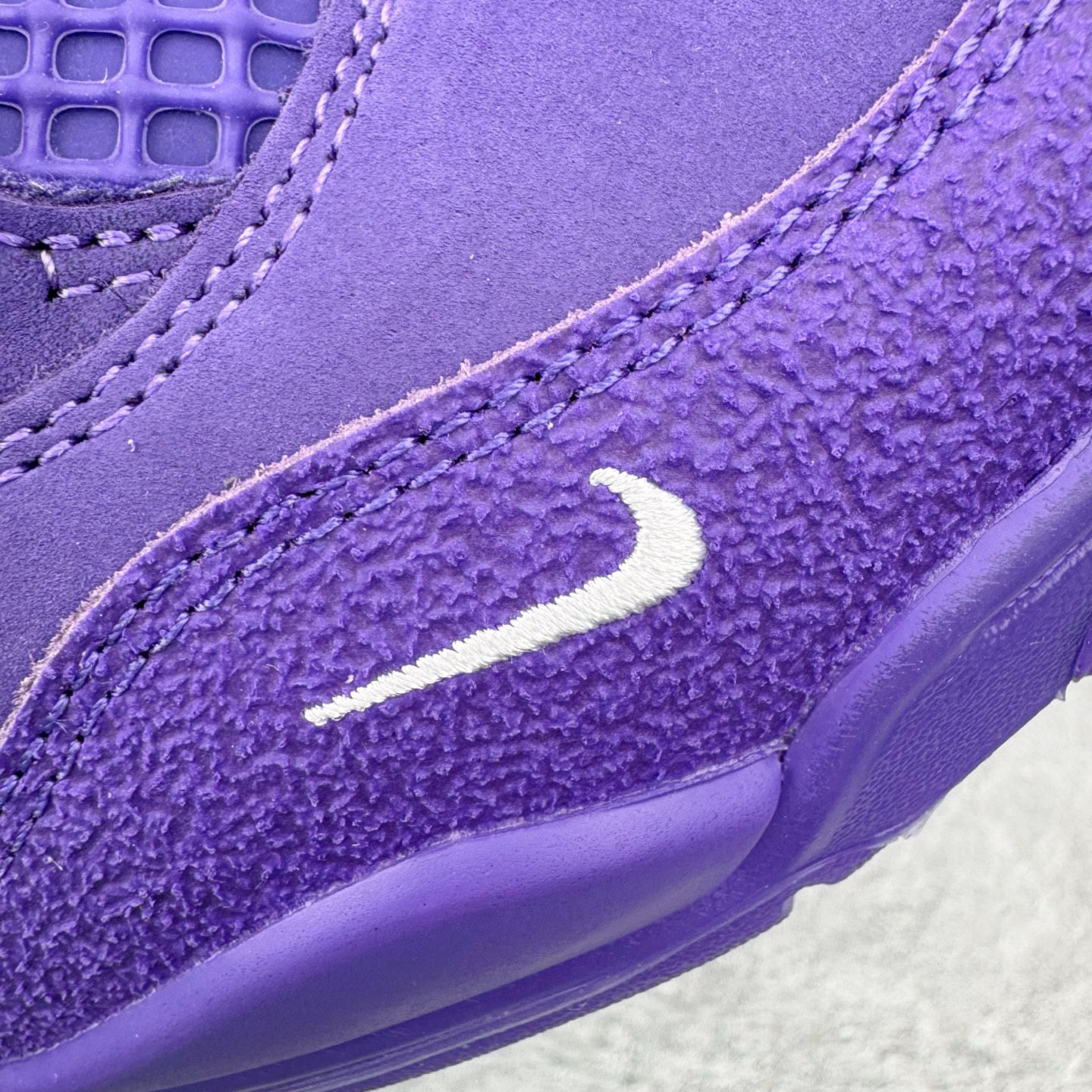 Nigel Sylvester  Air Jordan AJ4   低筒 男鞋  女鞋 耐磨透气 籃球鞋 板鞋 波鞋B0 紫色  HF4340-500