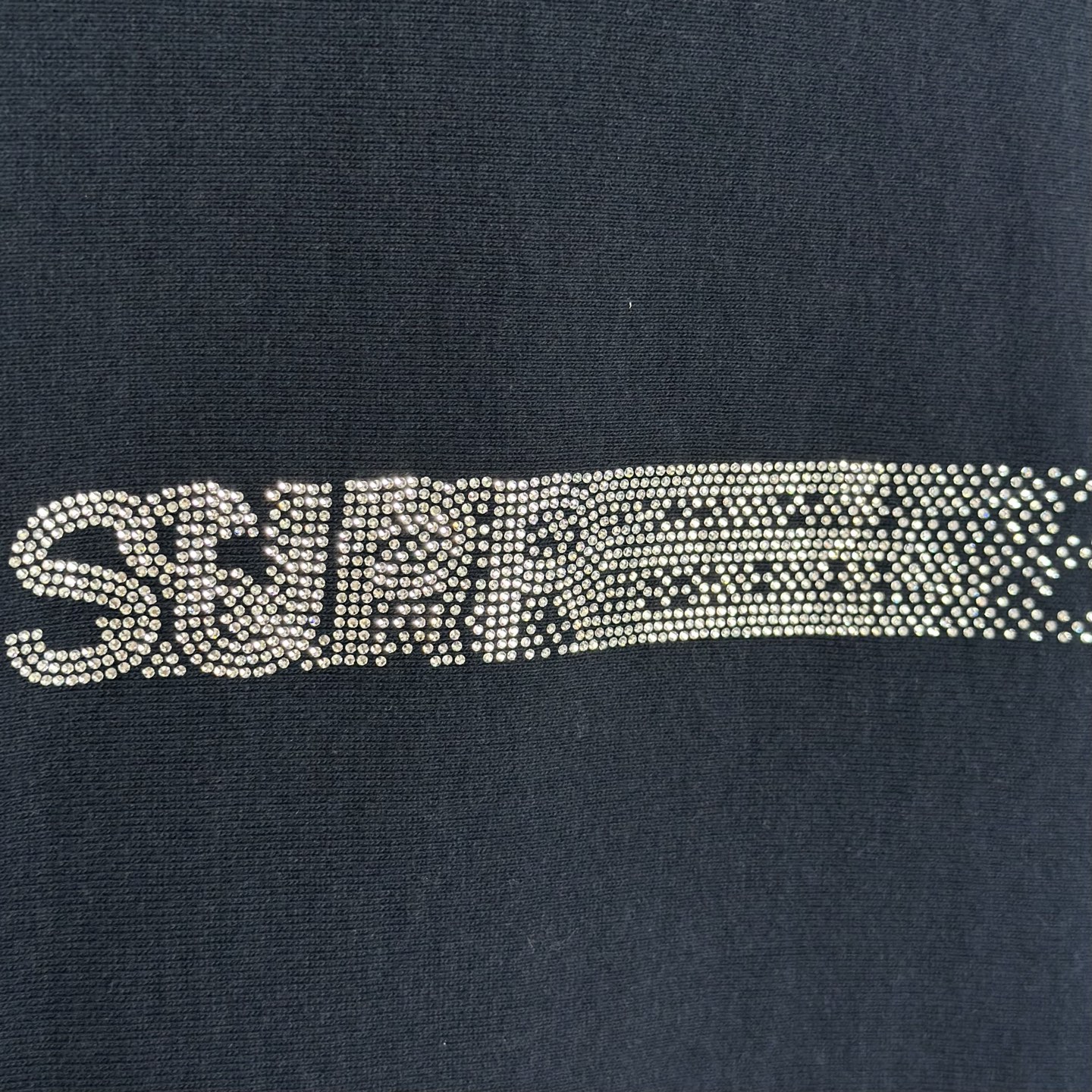 三色 Supreme 25 钻幻影卫衣 施华洛世奇 连帽  卫衣 纯色 男女同款  SUP-FW25-014