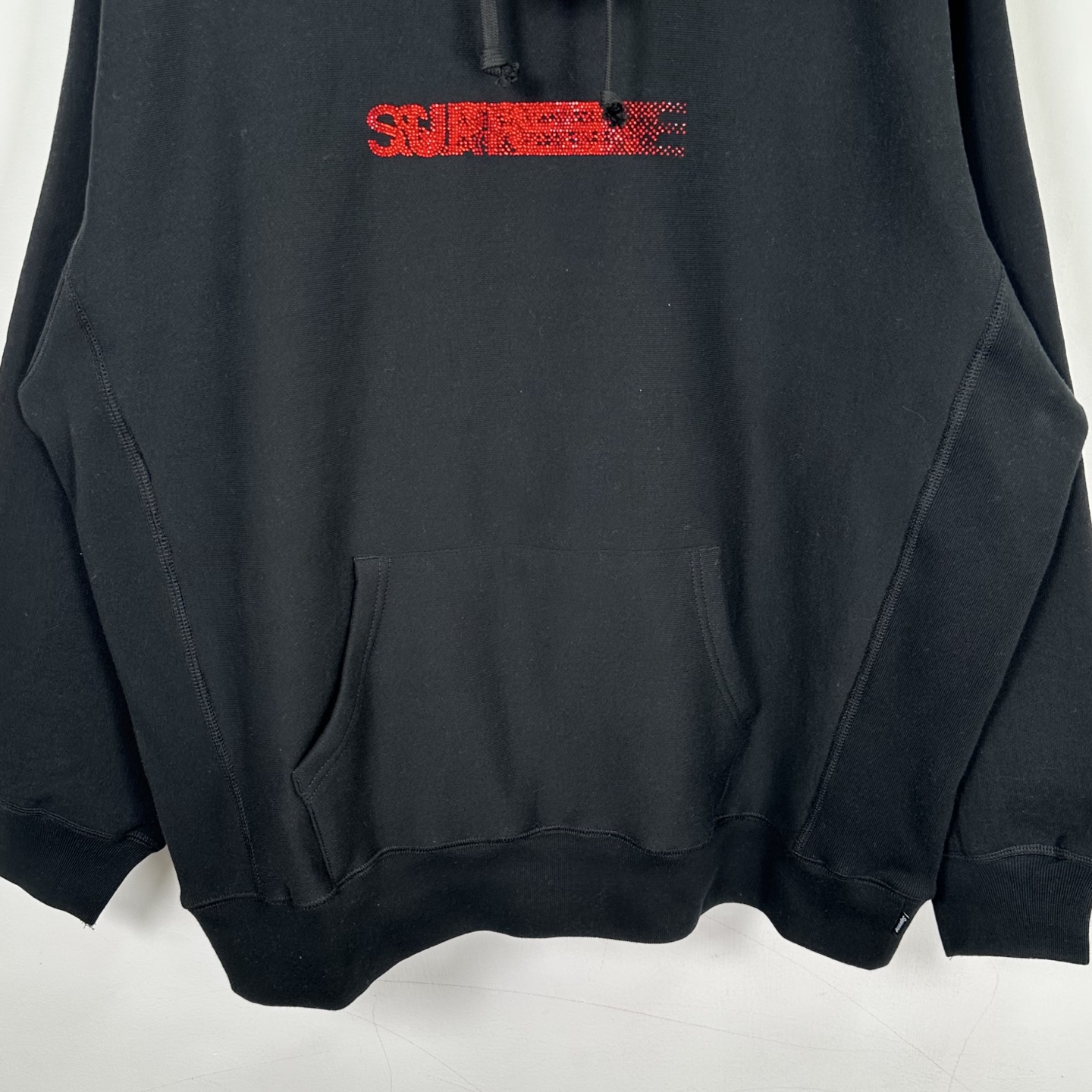 三色 Supreme 25 钻幻影卫衣 施华洛世奇 连帽  卫衣 纯色 男女同款  SUP-FW25-014
