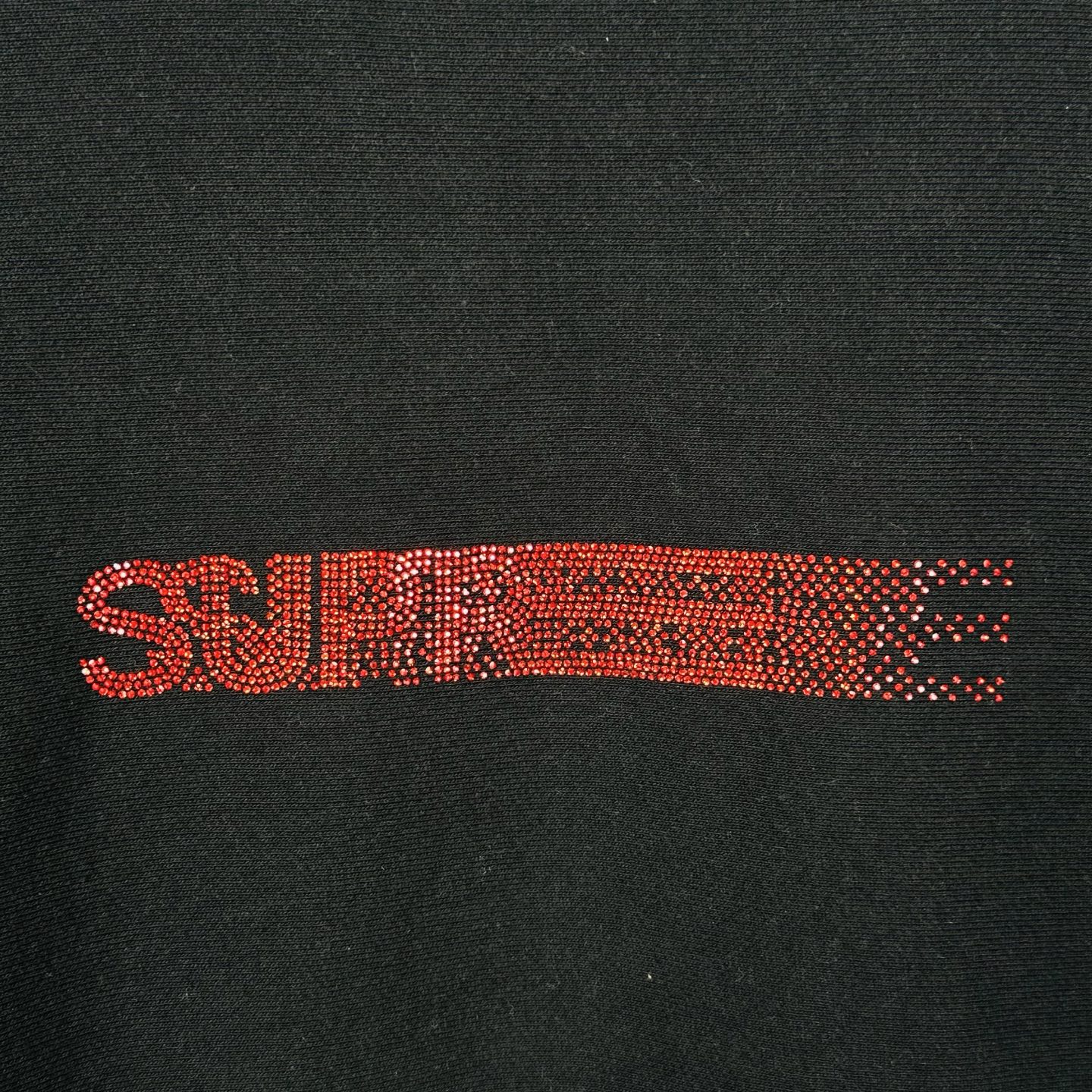 三色 Supreme 25 钻幻影卫衣 施华洛世奇 连帽  卫衣 纯色 男女同款  SUP-FW25-014