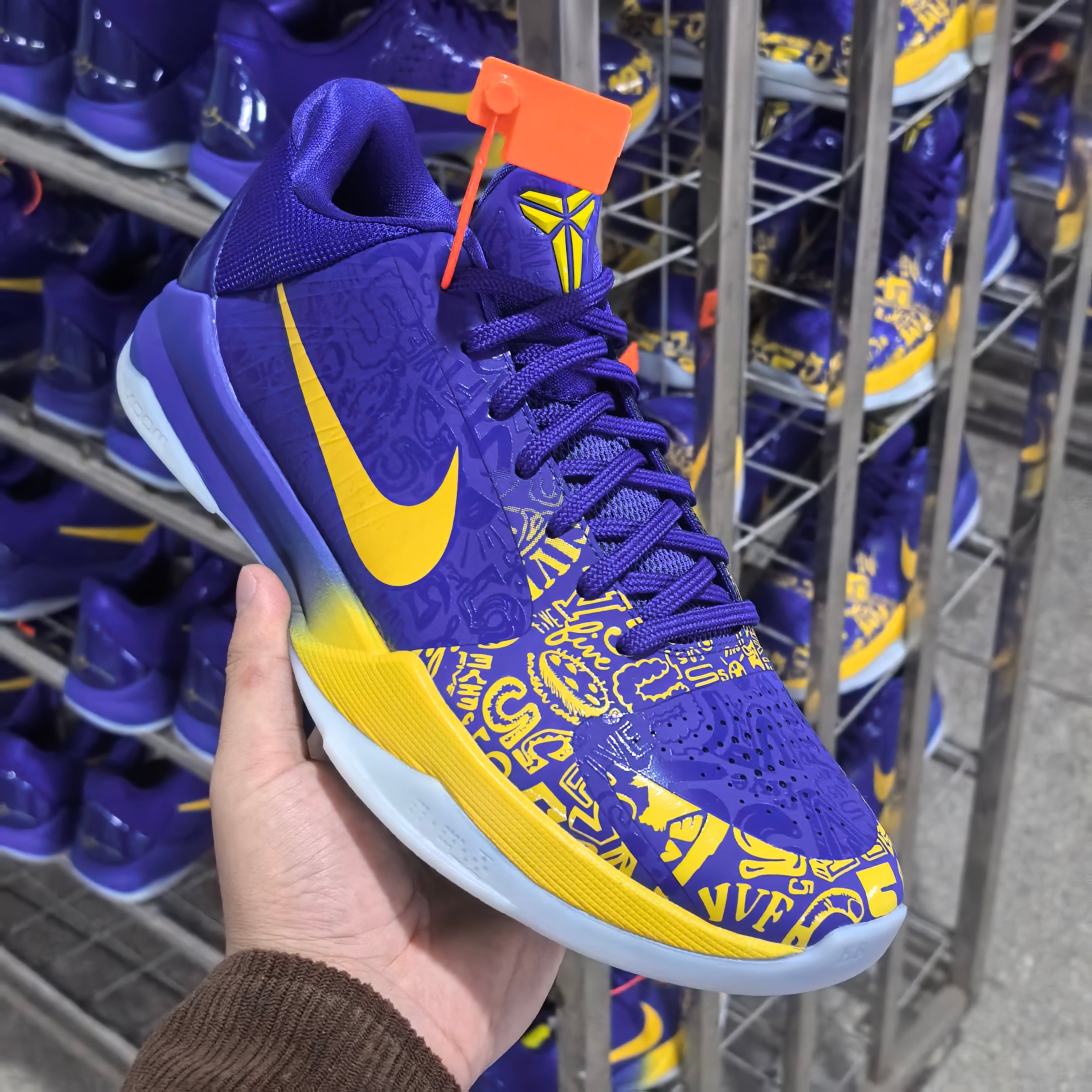 STAR S级 Kobe5 科比 5  前掌气垫 后掌EVA 籃球鞋 球鞋 實戰鞋  真碳板  波鞋 五冠王 CD4991-400