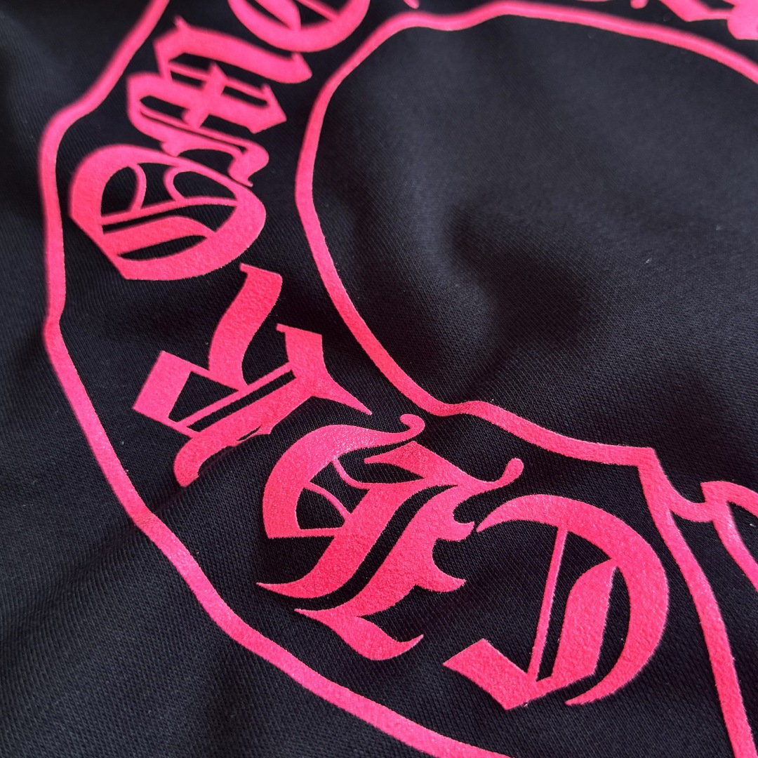 925纯银 Chrome Hearts 克罗心 水洗宝剑 外套 夹克 长袖 拉链黑红A5 CH-20251128 