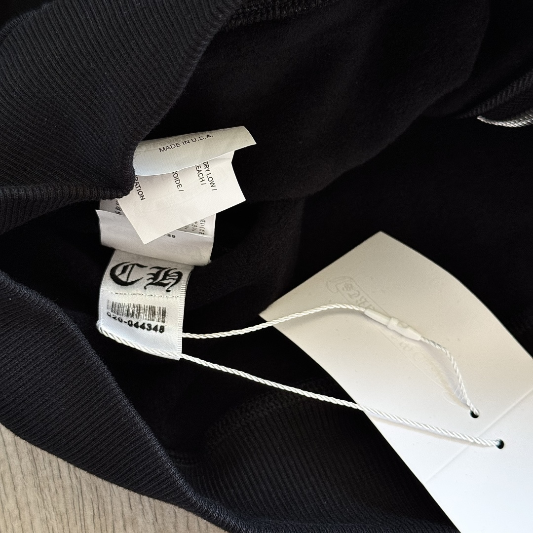 925纯银 Chrome Hearts  克罗心 字母图案印花  宝剑 外套 夹克 长袖 拉链黑蓝A5