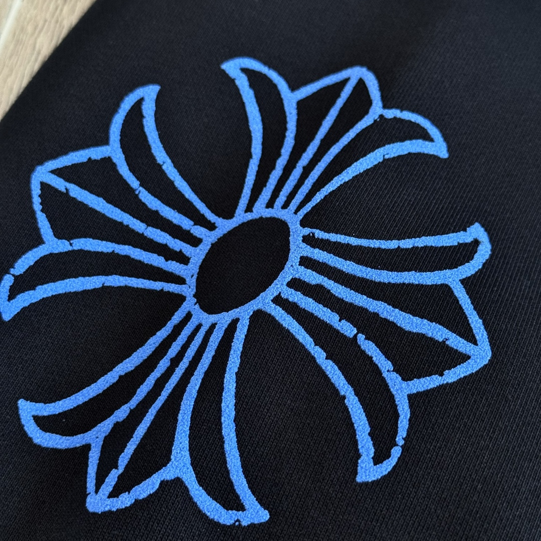 925纯银 Chrome Hearts  克罗心 字母图案印花  宝剑 外套 夹克 长袖 拉链黑蓝A5