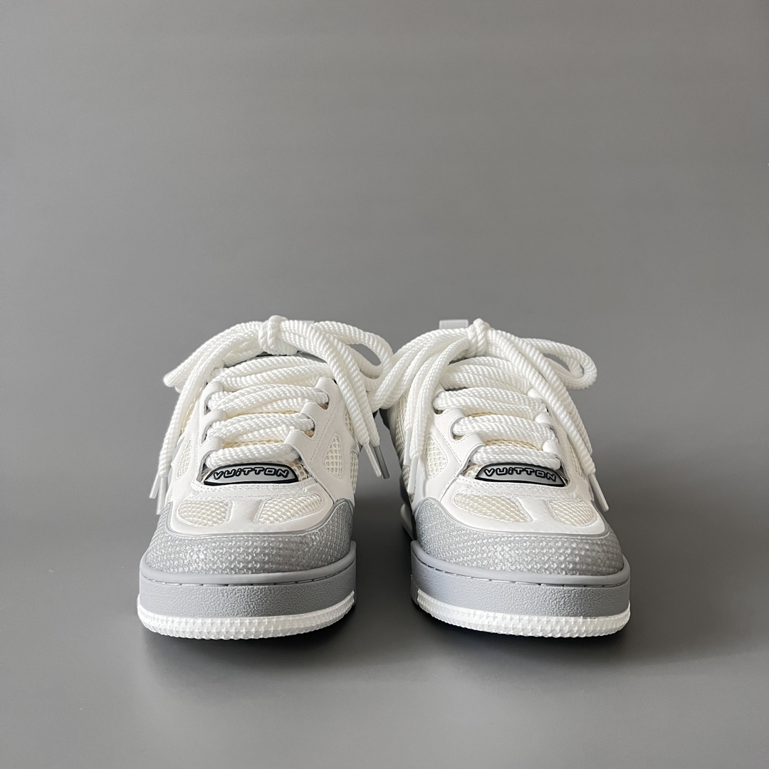 Louis Vuitton SKATE  LV 路易威登 面包鞋 低筒 休闲鞋 板鞋 运动鞋 男鞋 女鞋 波鞋C0  白色 1AHOEX