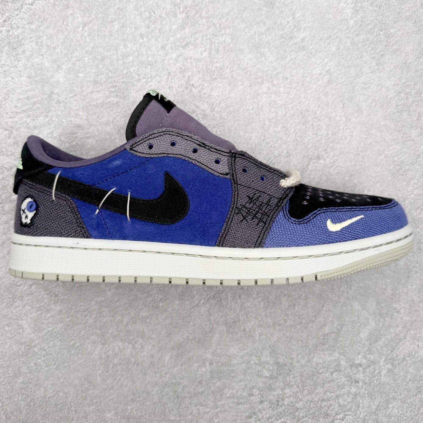 Zion Williamson Air Jordan AJ1 Low  OG  低筒  复古防滑 板鞋休闲 篮球鞋  波鞋 男女同款 深蓝色 IH2309-500