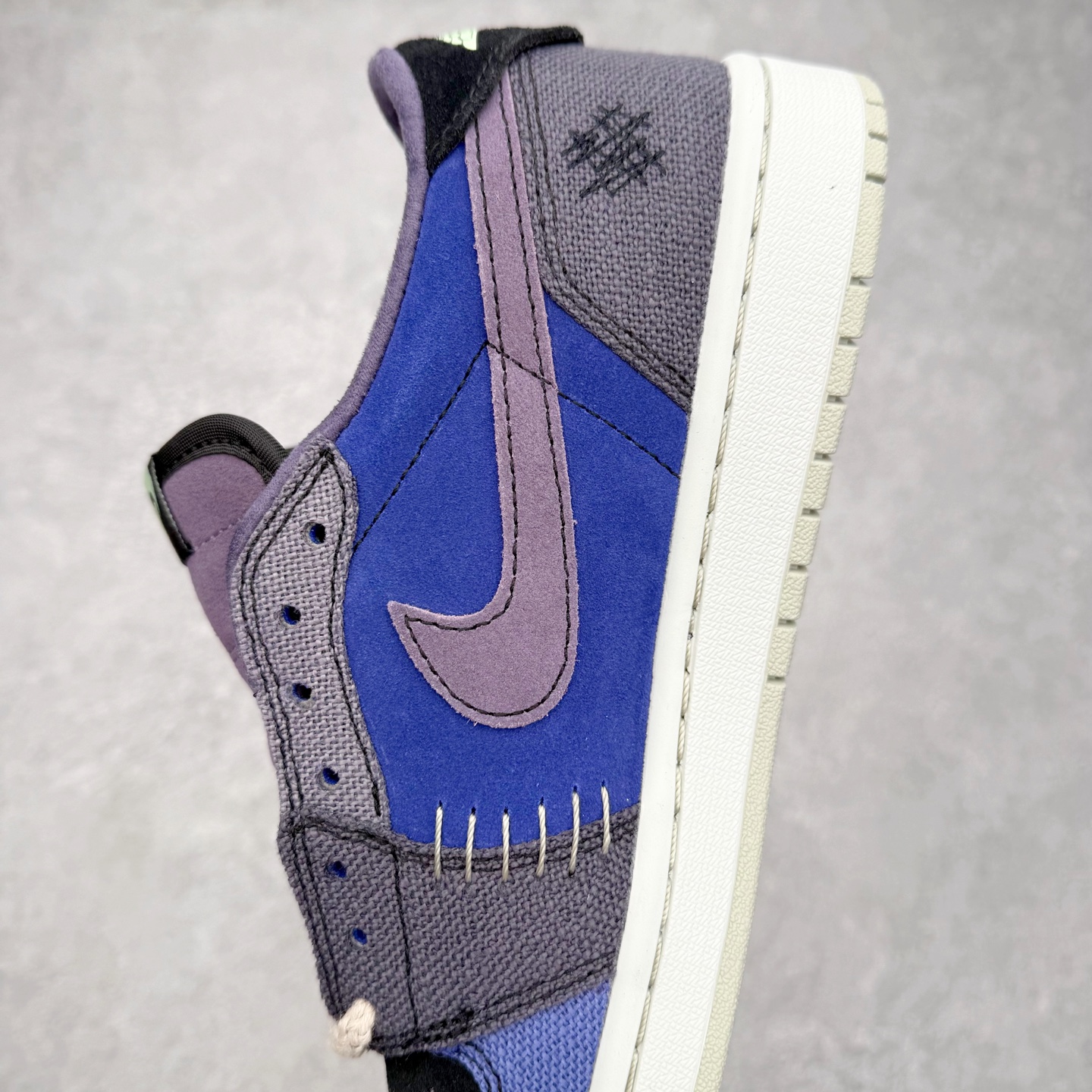 Zion Williamson Air Jordan AJ1 Low  OG  低筒  复古防滑 板鞋休闲 篮球鞋  波鞋 男女同款 深蓝色 IH2309-500