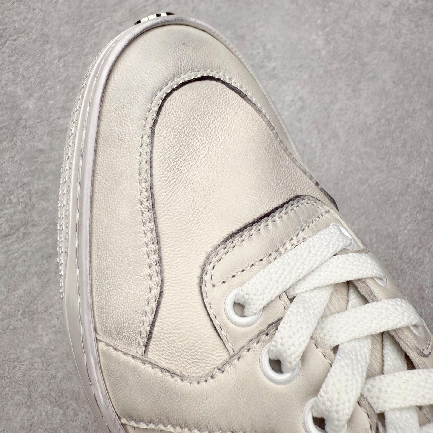 GUCCI古驰 高筒 牛皮 皮革 复古 圆头抽绳  生活休闲鞋 男款 女款  白色 221825 ADFX0 9060