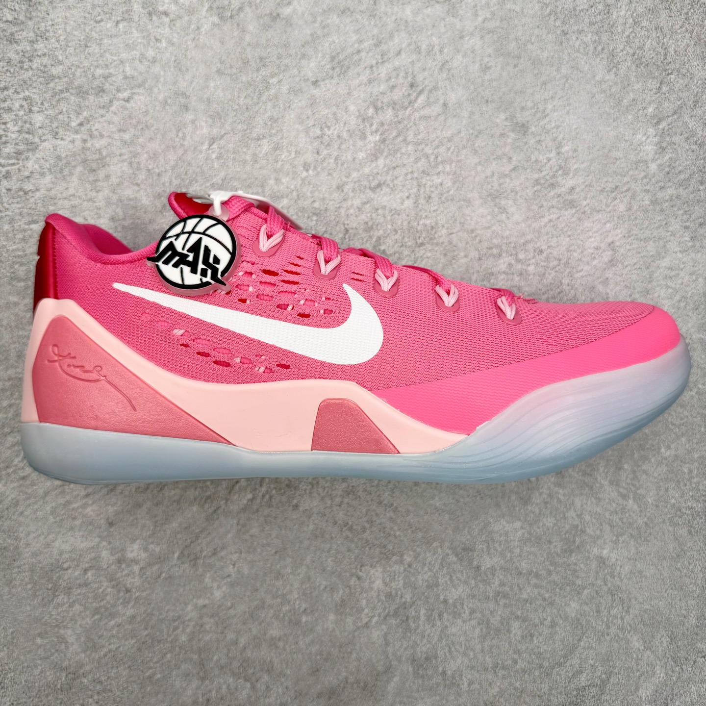 灭世MAX KOBE 9  EM Think Pink PE 科比9 低筒 篮球鞋 实战鞋 球鞋 男鞋 波鞋 粉色乳腺癌 HQ4995-600