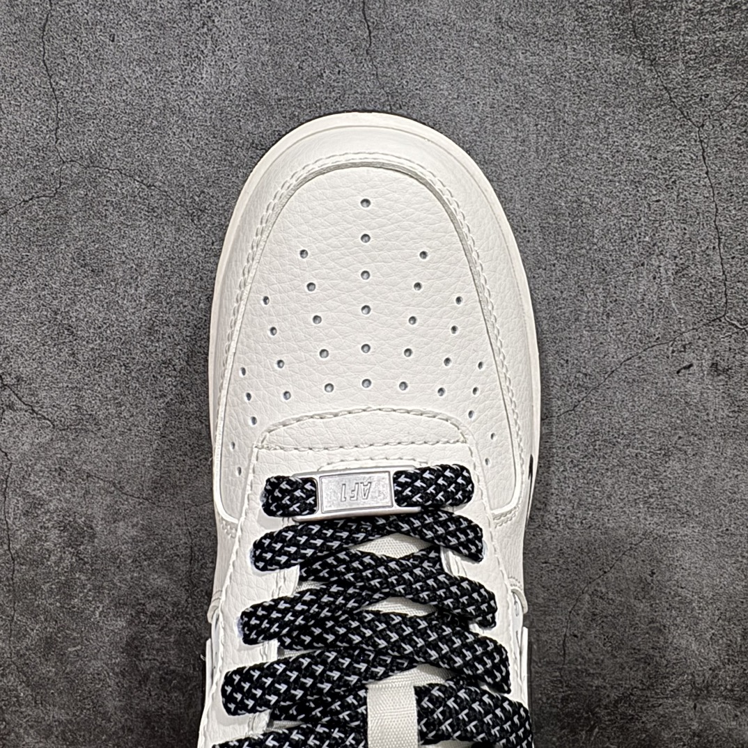 Stussy Air Force 1 Low  斯图西 低筒 空军一号 休闲鞋 板鞋 男鞋 女鞋  米黑英文银边 XZ3328-506